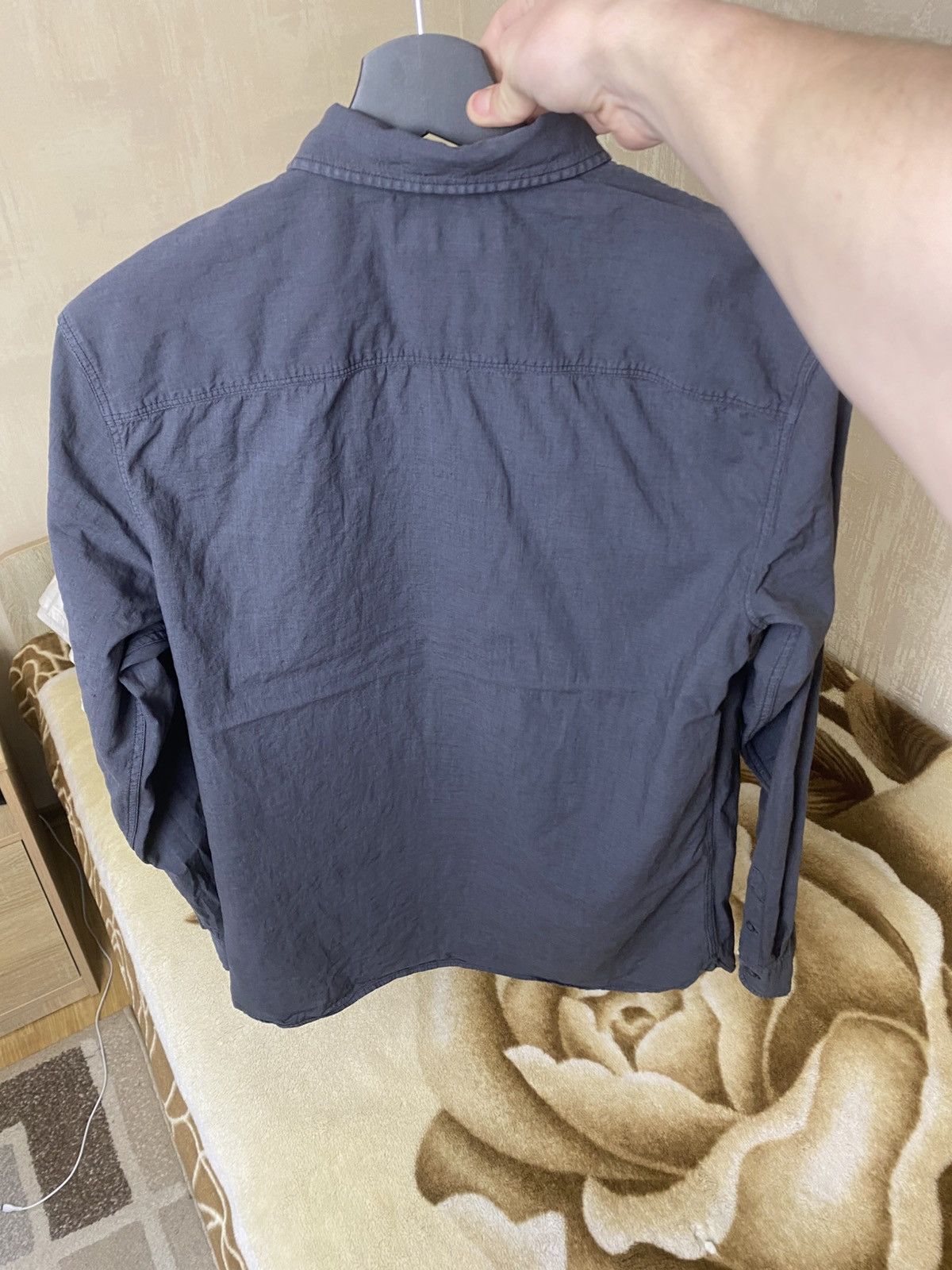 Allsaints × Vintage 🔥 Allsaints Wayland LS Shirt Linen Cotton Long Sleeve Button Size US S / EU 44-46 / 1 - 8 Thumbnail