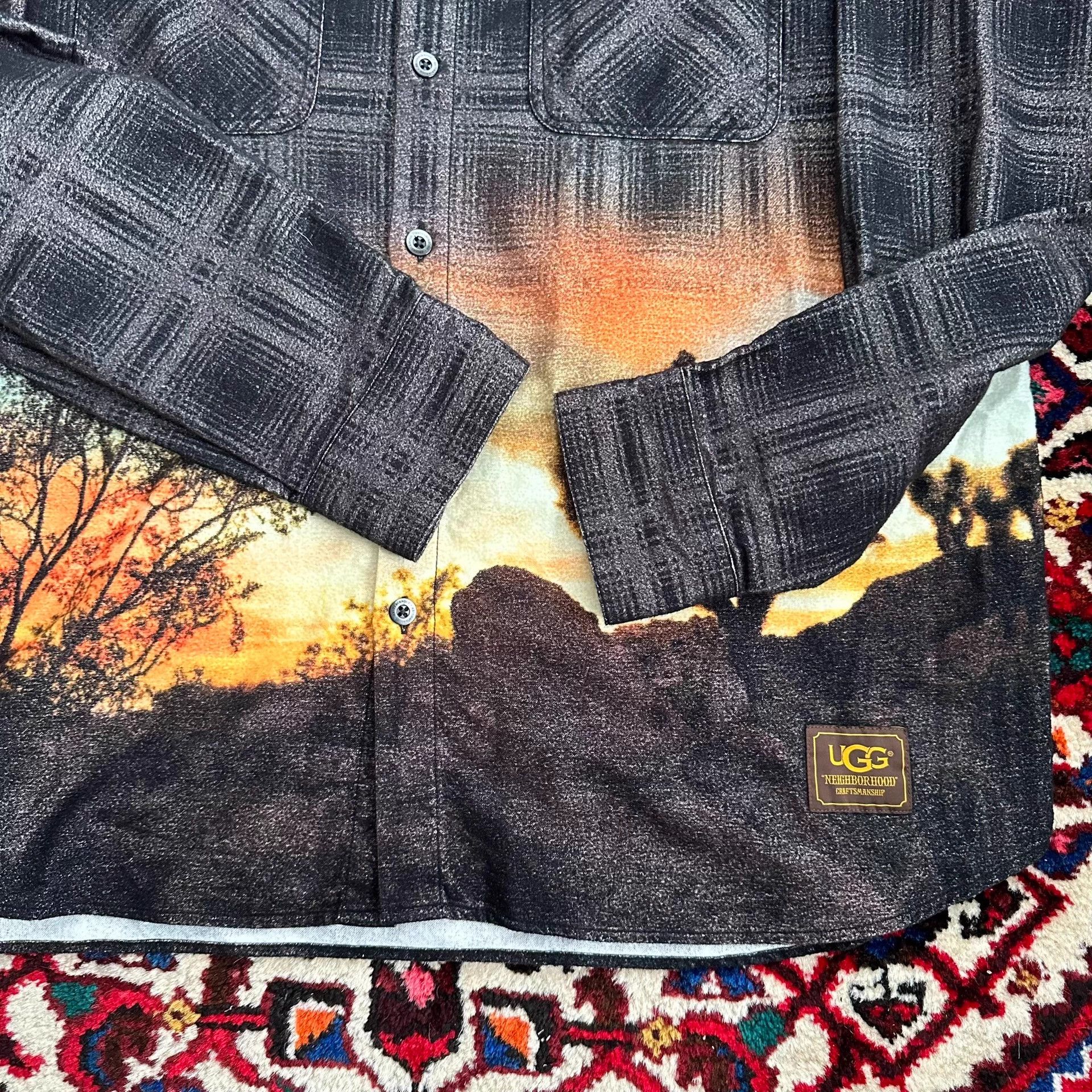 Neighborhood Neighborhood x UGG Oil Painting Shirt XL Size US XL / EU 56 / 4 - 4 Thumbnail