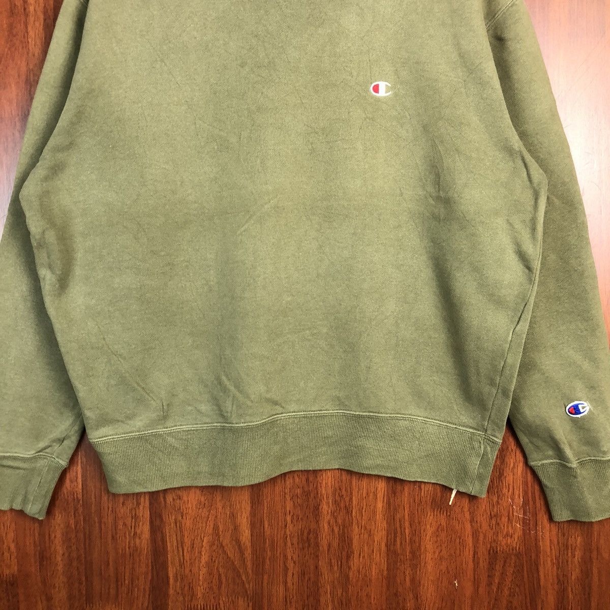 Champion Champion vintage Green Sweatshirt #7542 Size US L / EU 52-54 / 3 - 3 Thumbnail