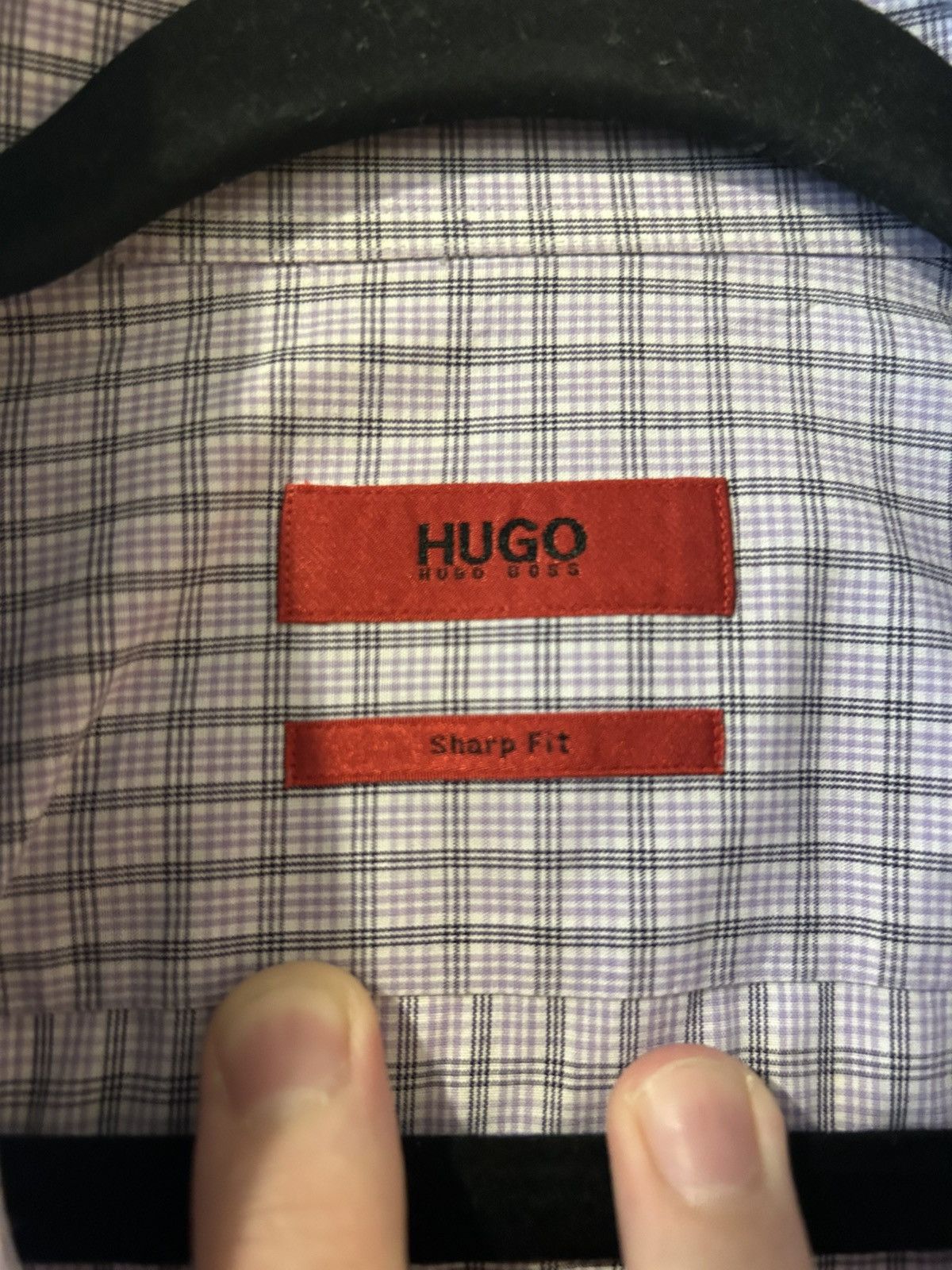 Hugo Boss Purple Hugo Boss button up Size US S / EU 44-46 / 1 - 2 Thumbnail