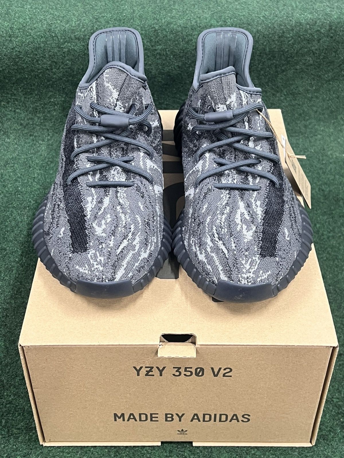 Adidas × Kanye West Yeezy 350 V2 MX Dark Salt Size US 11.5 / EU 44-45 - 2 Thumbnail