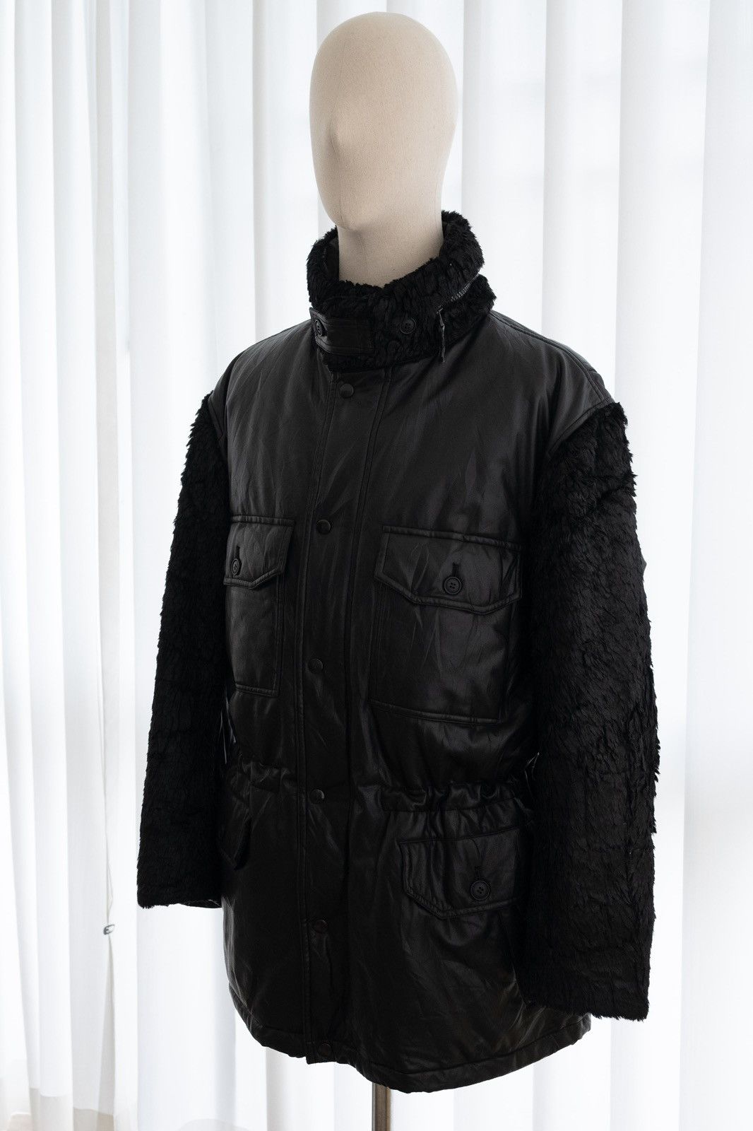 Issey Miyake AW1997 Issey Miyake Men Gorilla Hooded Parka Size US M / EU 48-50 / 2 - 2 Thumbnail