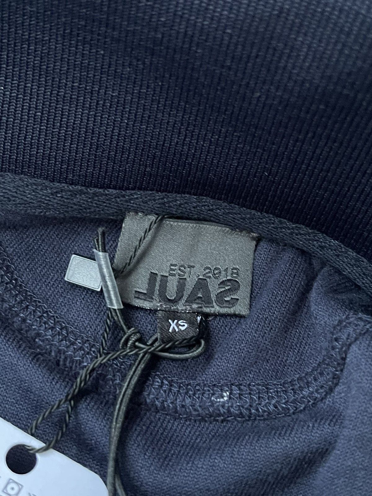 Saul Nash !DS! SS23 Saul Nash Navy Paneled Sweatshirt Size US M / EU 48-50 / 2 - 19 Thumbnail