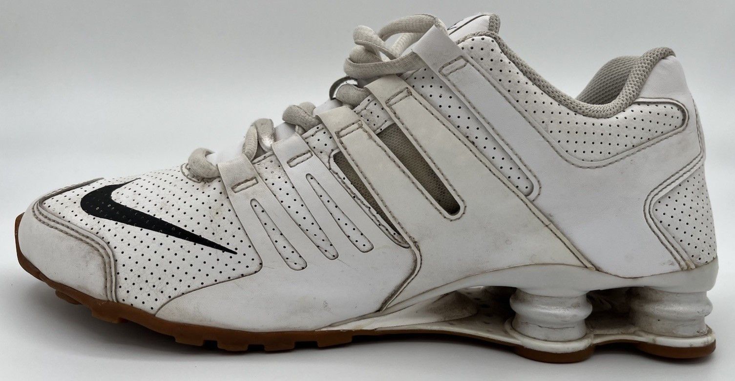 Nike Nike Shox Current Premium 2015 Men’s Size 10 White Black Gum Size US 10 / EU 43 - 5 Thumbnail