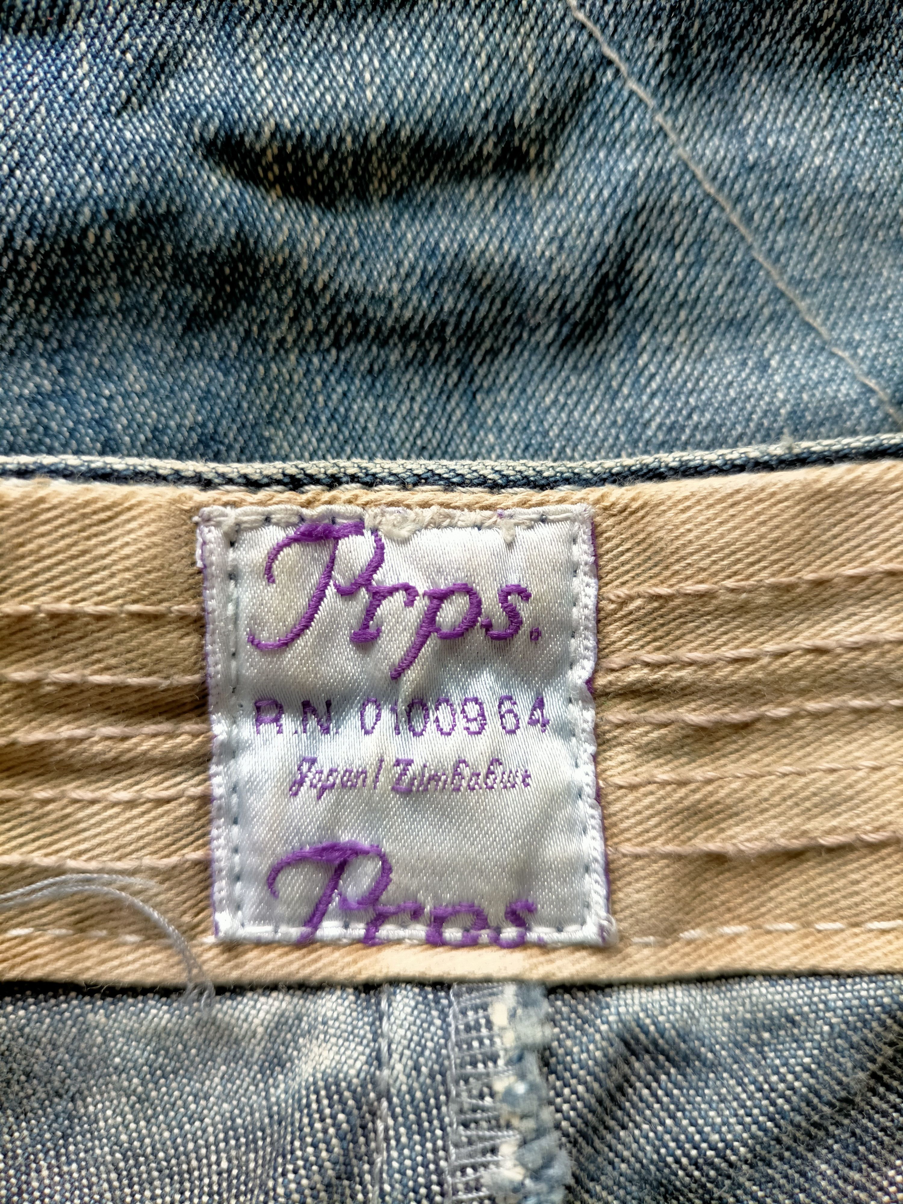 Prps Prps Made in japan Cargo Denim Pants Size US 36 / EU 52 - 17 Thumbnail