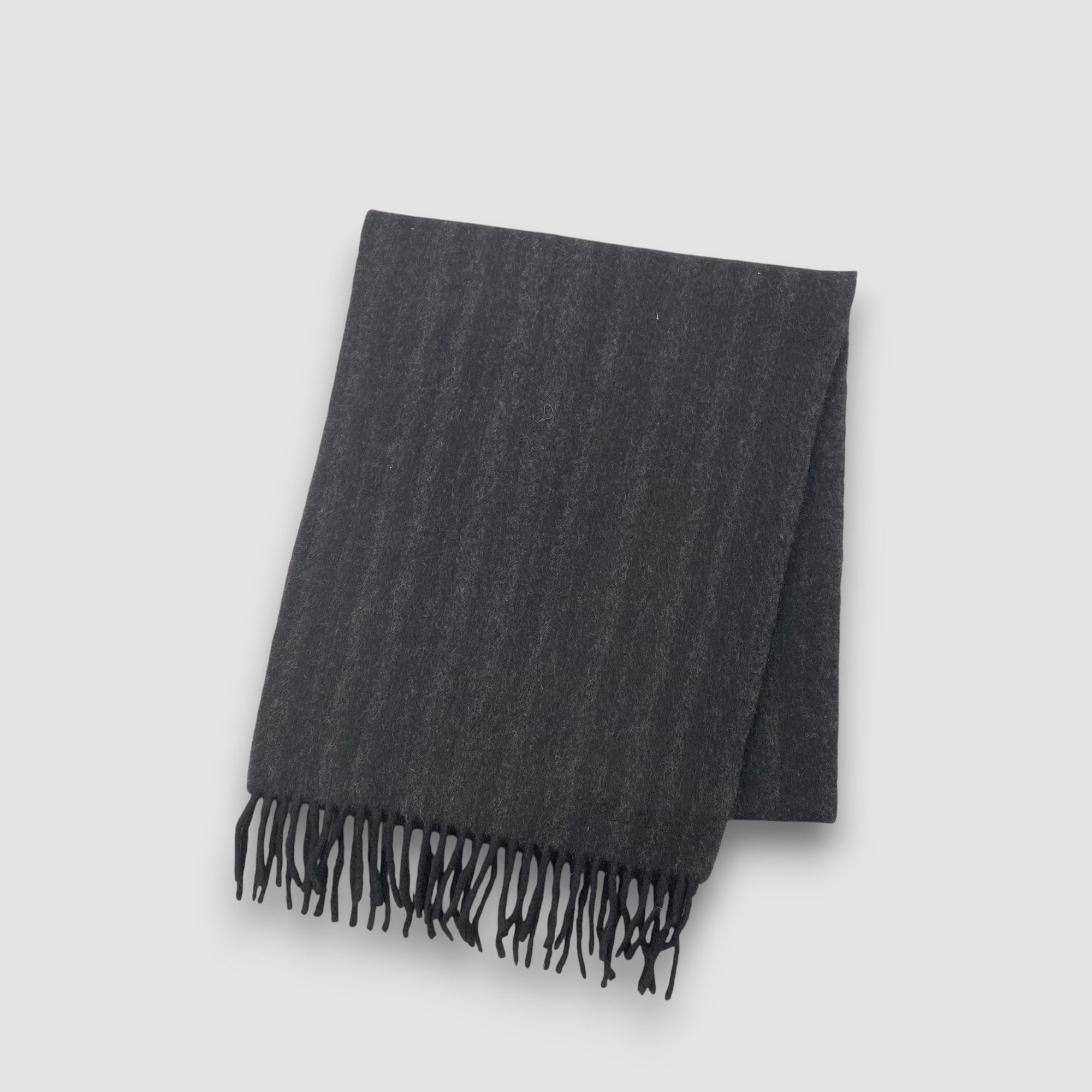 Paul Smith Vintage Paul Smith Scarf Muffler Wool Fringe Winter Scarves Size ONE SIZE - 3 Thumbnail