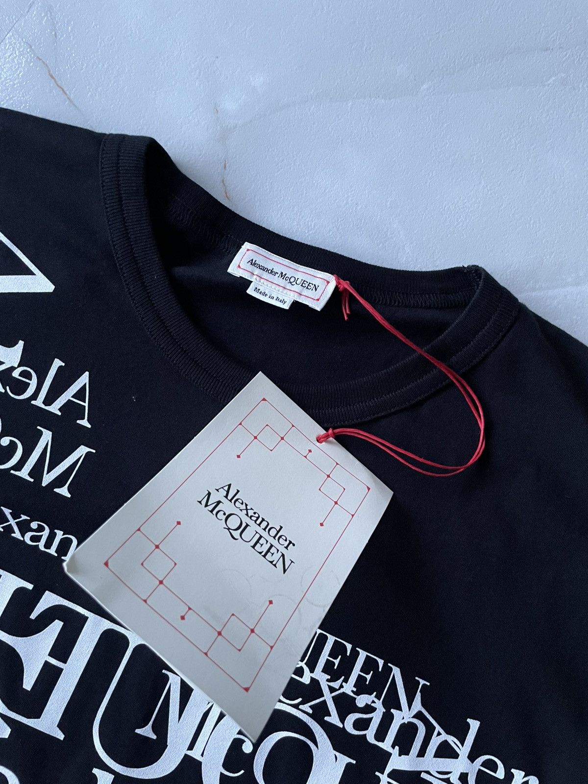 Alexander McQueen ALEXANDER MCQUEEN LOGO PRINT TEE Size US M / EU 48-50 / 2 - 10 Thumbnail