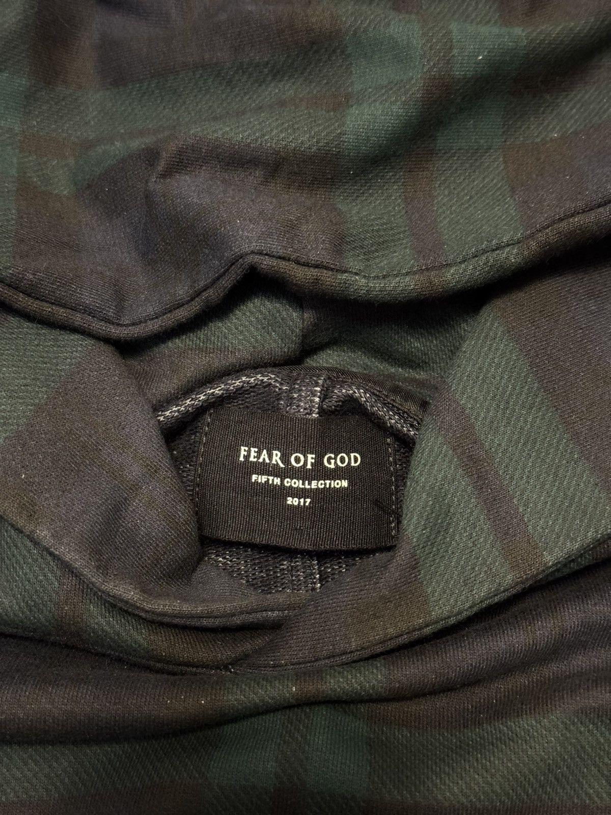 Fear of God 🔥Brand New🔥Fifth Collection Plaid Hoodie Size US M / EU 48-50 / 2 - 4 Thumbnail