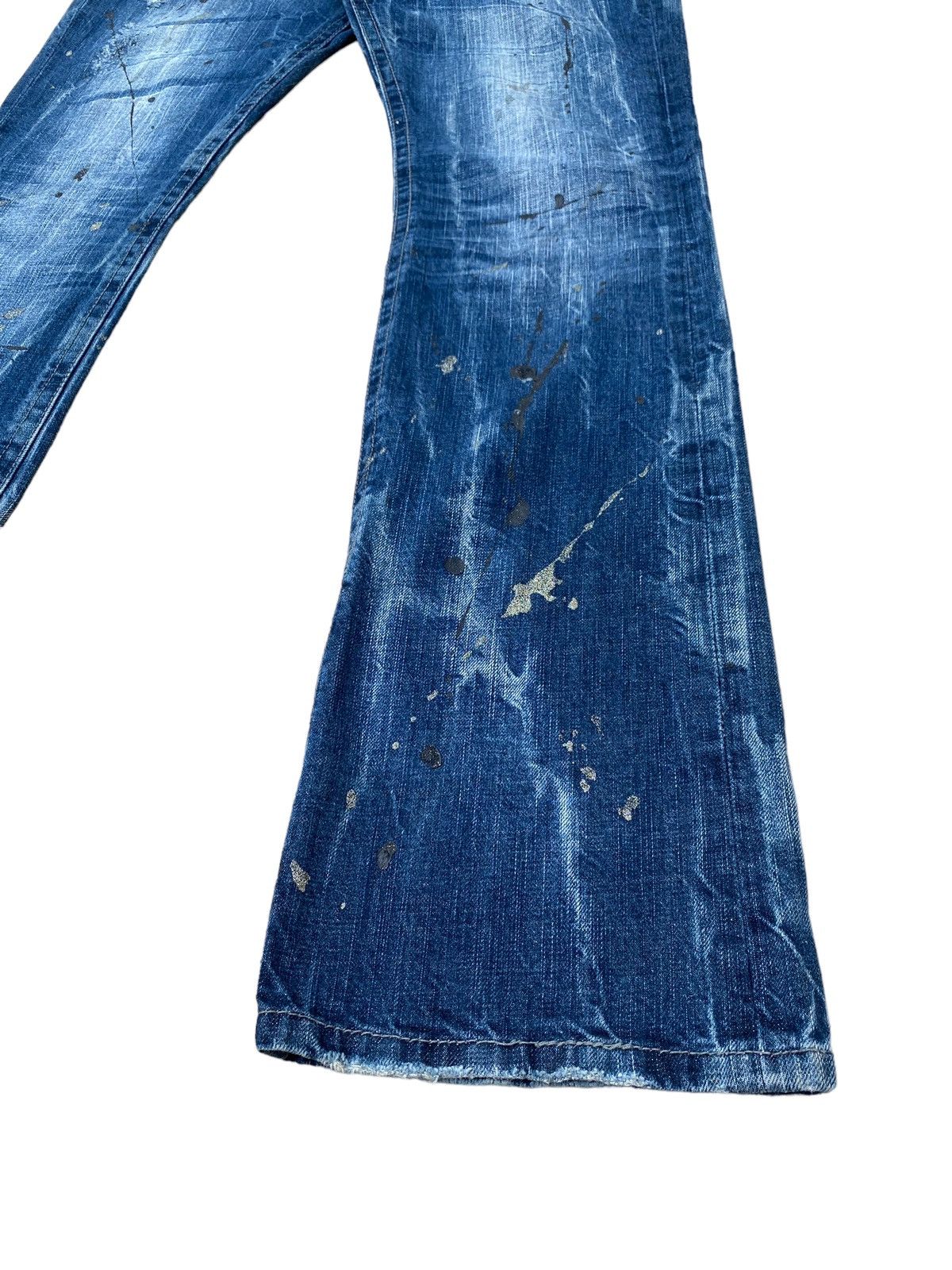 Japanese Brand Japanese Brand Paint Splash Flare Pant Size US 30 / EU 46 - 5 Thumbnail