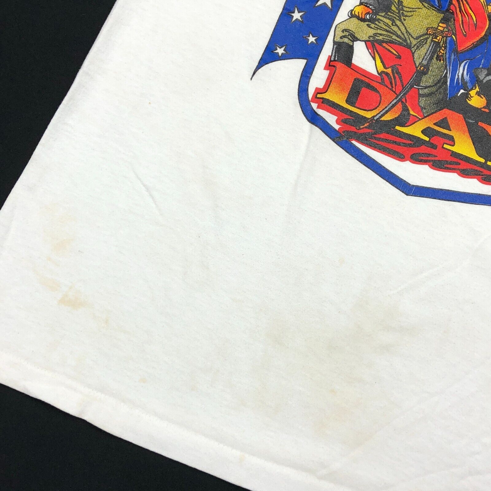 Vintage 1998 Independence Day Run Marathon White T Shirt Size Large Size US L / EU 52-54 / 3 - 3 Thumbnail