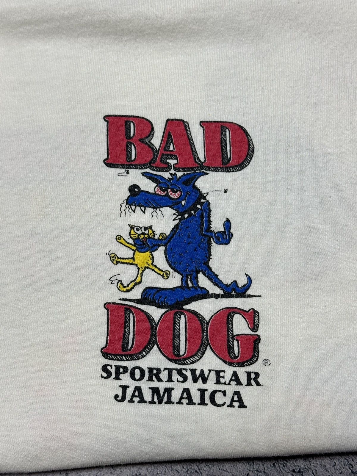 Vintage Vintage Bad Dog's Guide to Bitches Single Stitch Sex T-Shirt Size US L / EU 52-54 / 3 - 9 Thumbnail