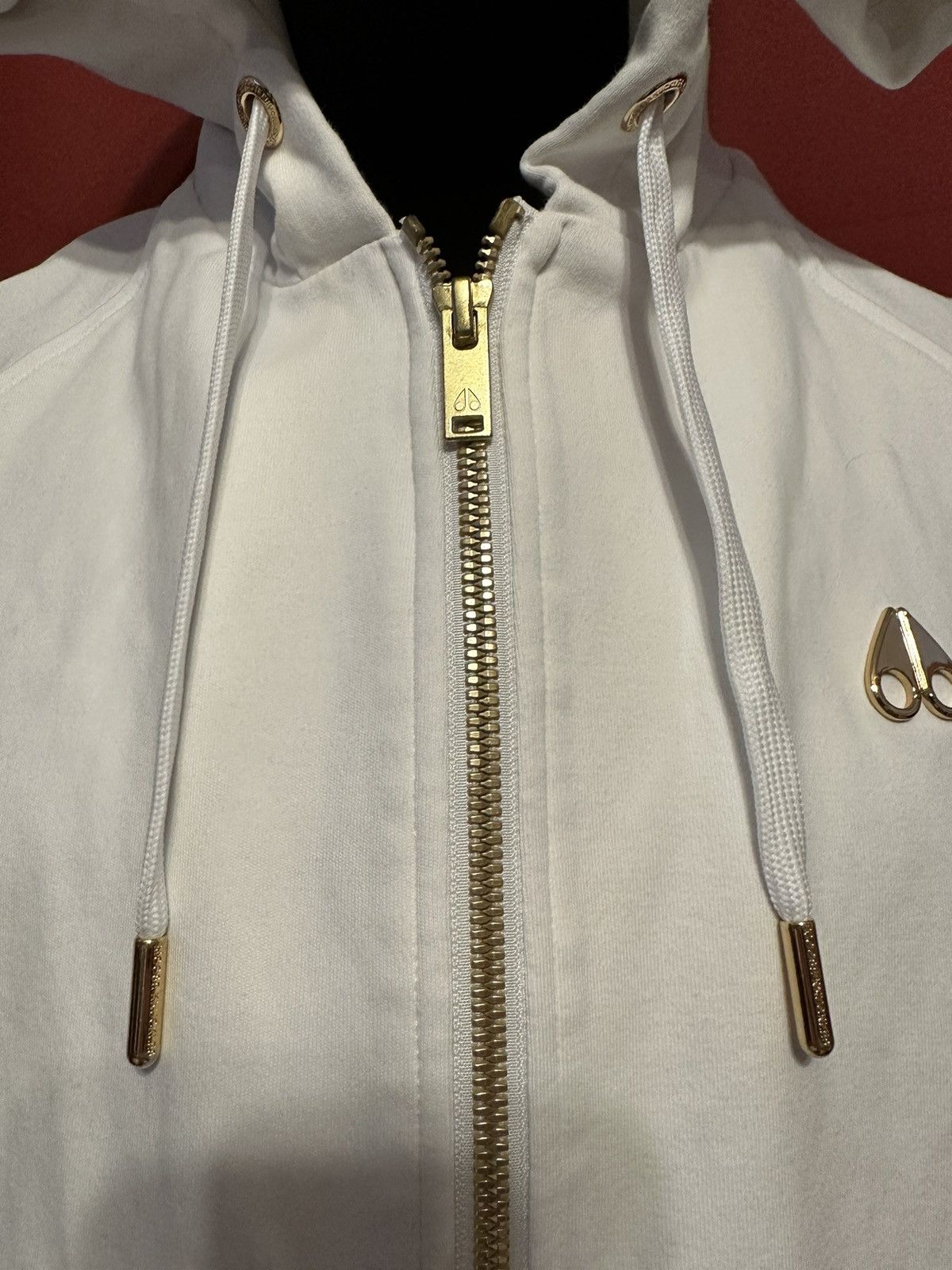 Moose Knuckles Moose Knuckles Zip Up Hoodie Gold Zipper Sleeve Size US L / EU 52-54 / 3 - 2 Thumbnail