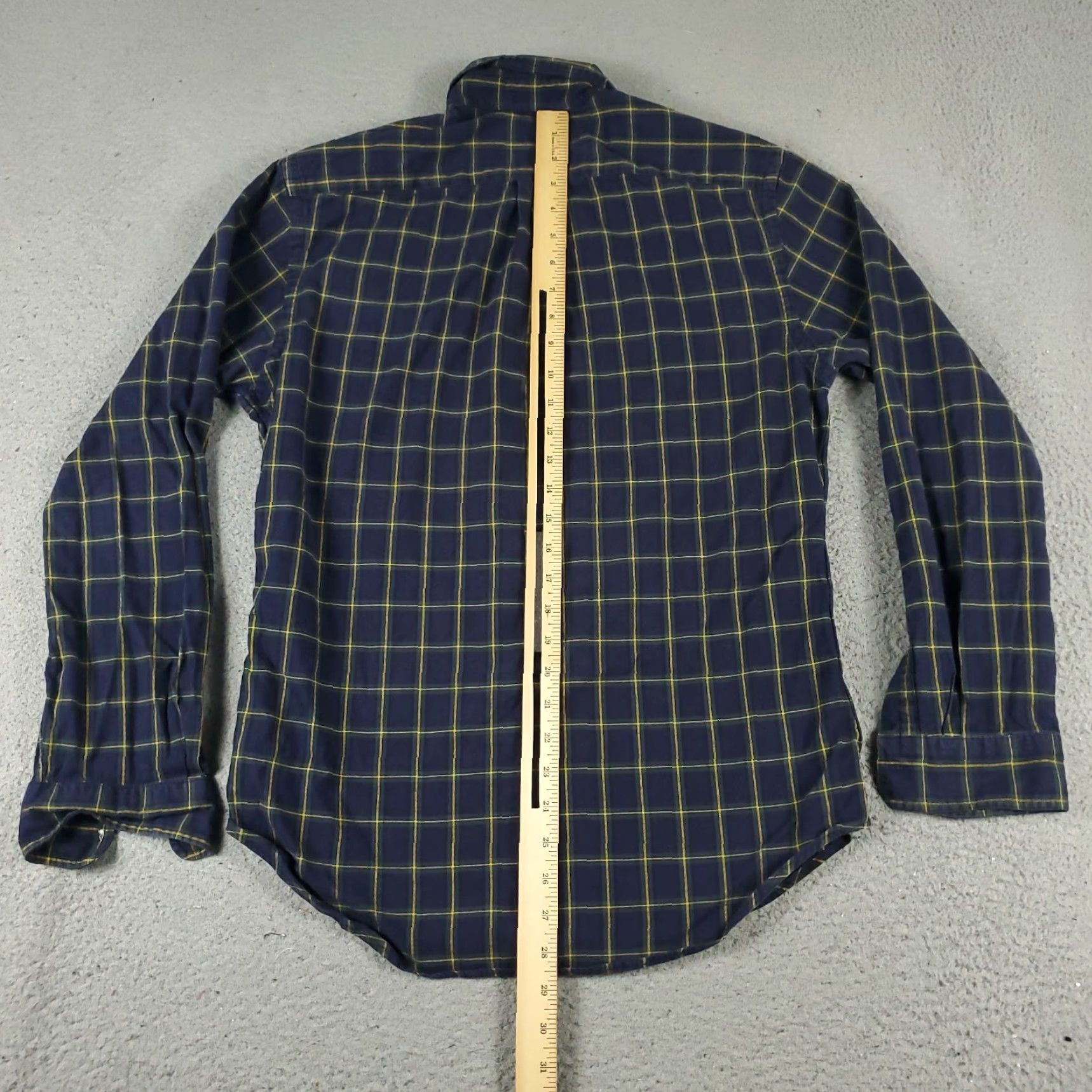 Ralph Lauren Ralph Lauren Mens Medium Blue Check Button-Up Long Sleeve Shirt Casual Size US M / EU 48-50 / 2 - 4 Thumbnail