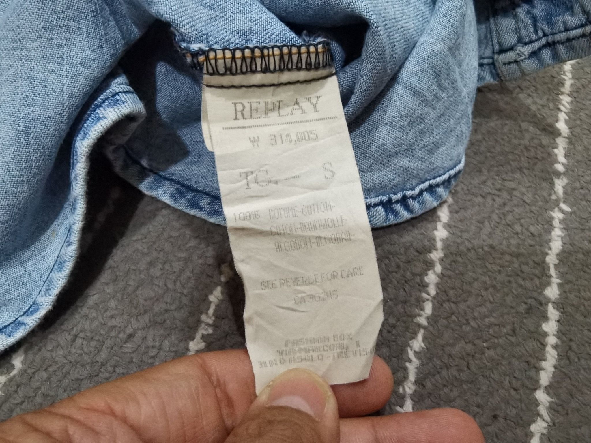 Replay Vintage REPLAY snap button XS 5148 Size XS / US 0-2 / IT 36-38 - 6 Thumbnail
