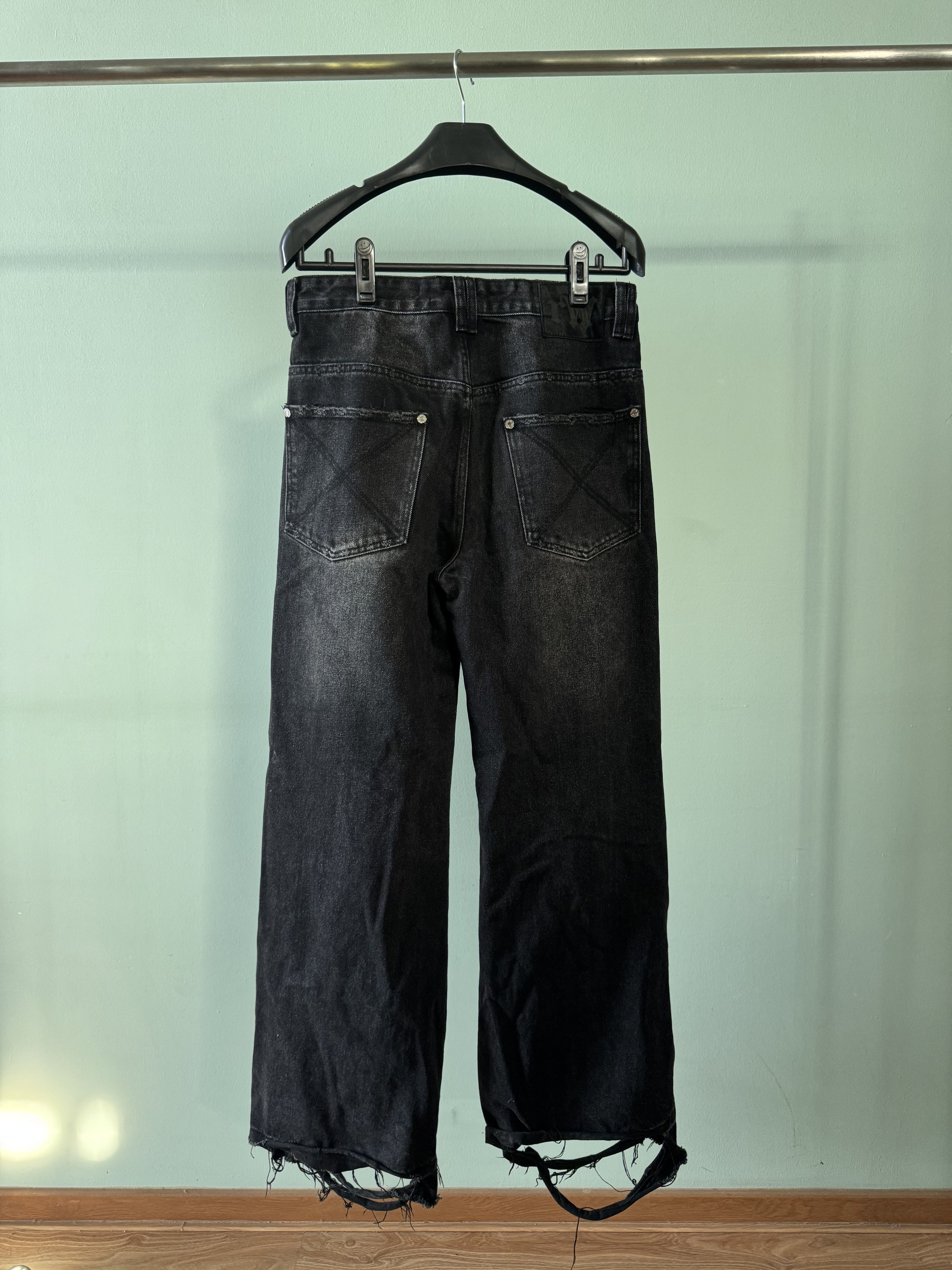 Racer Worldwide Distressed Denim Size US 30 / EU 46 - 8 Thumbnail