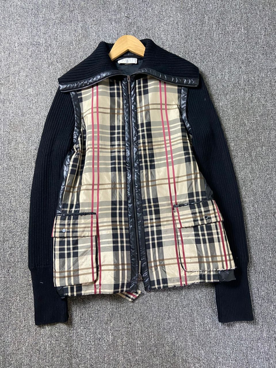Japanese Brand MARYL’S 1981 Nova Check Pattern Jacket (205) Size XS / US 0-2 / IT 36-38 - 1 Thumbnail