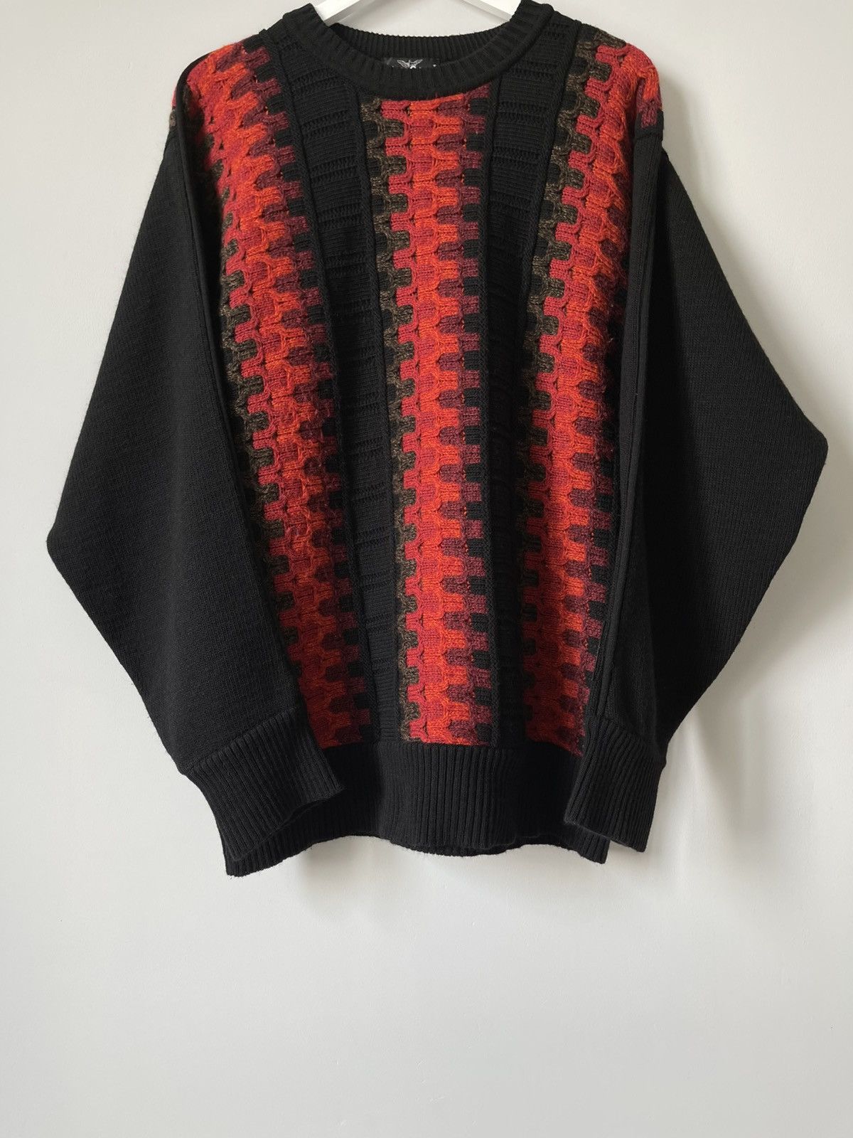 Carlo Colucci Vintage Carlo Colucci Coogi Style 3D Knit Archive Sweater Size US L / EU 52-54 / 3 - 5 Thumbnail