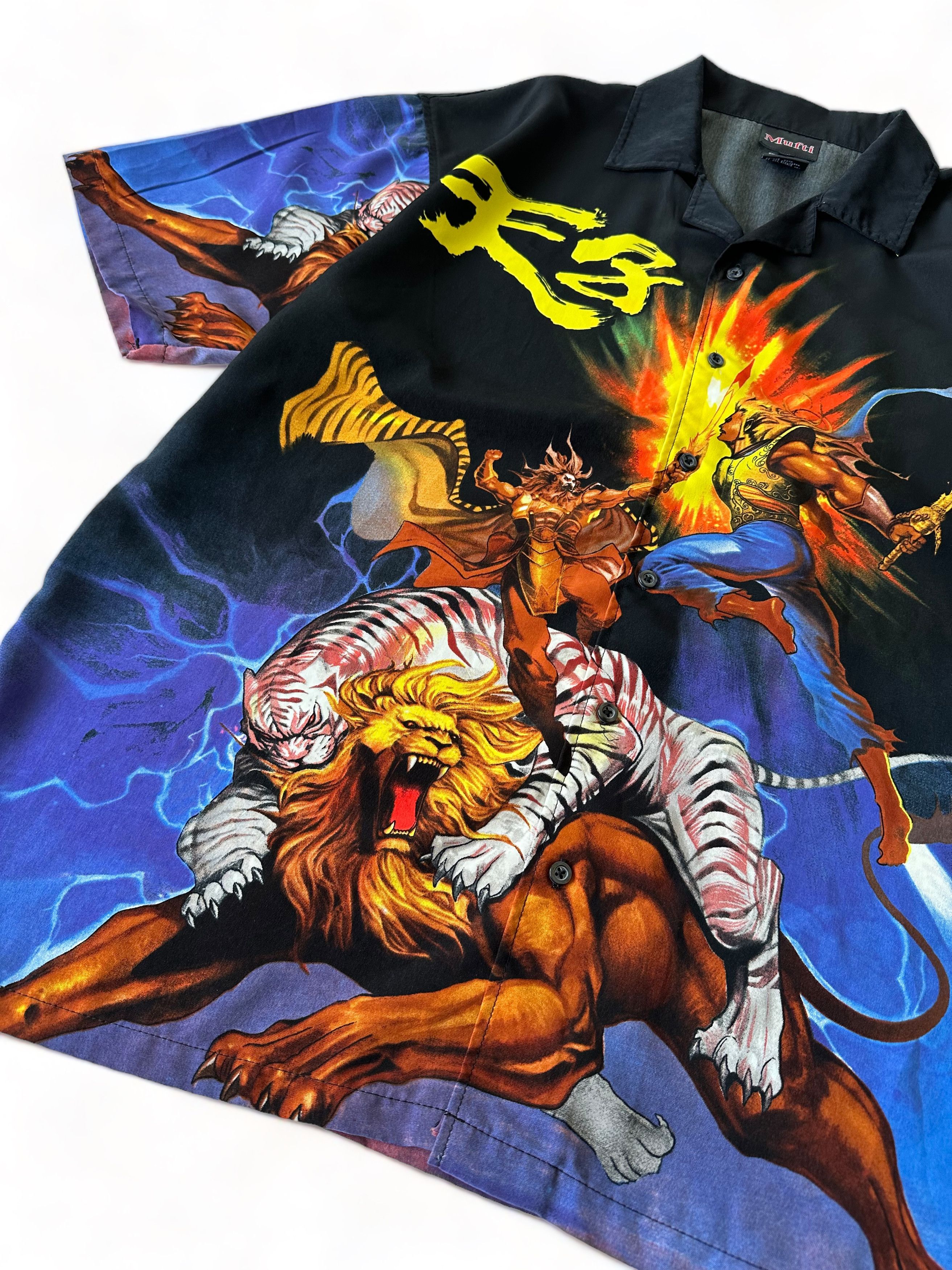 Anime × Japanese Brand × Vintage Vintage y2k Made in Korea Anime Aop Shirt (XL) Size US XL / EU 56 / 4 - 4 Thumbnail