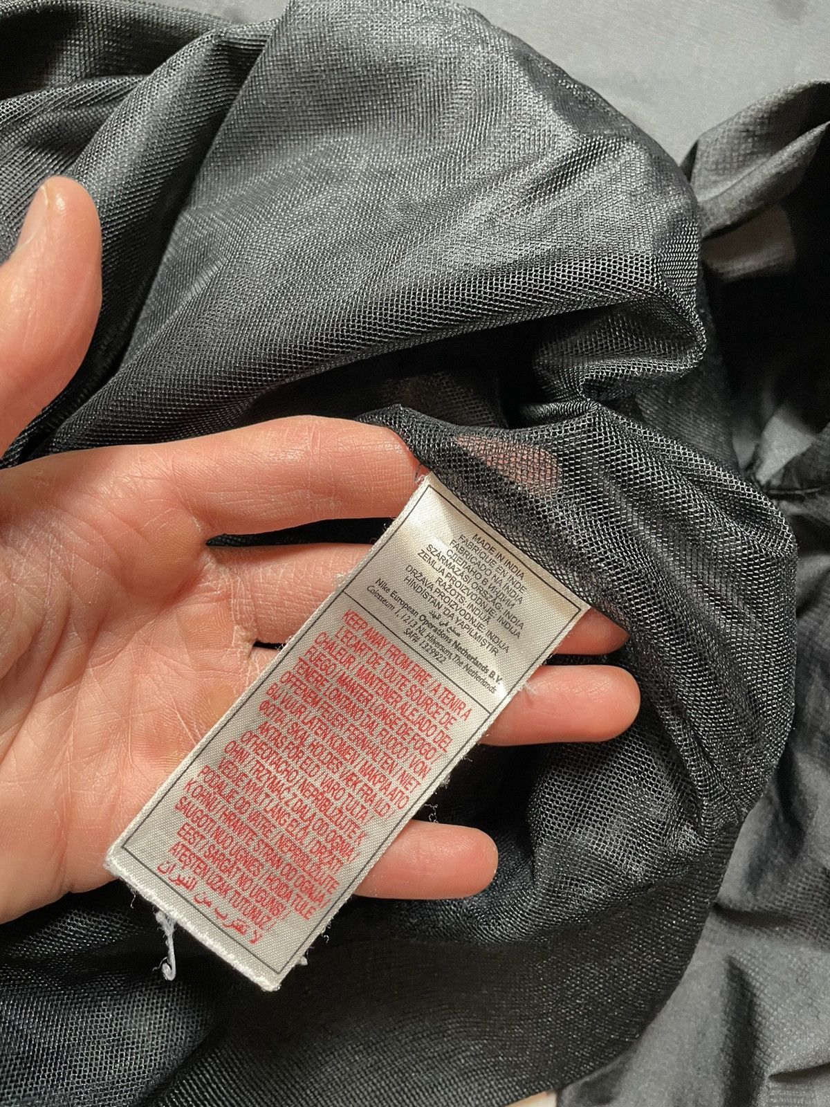 Nike Vintage Nylon Jacket Sweatshirt Nike Y2K Drill Swoosh Size US L / EU 52-54 / 3 - 9 Thumbnail