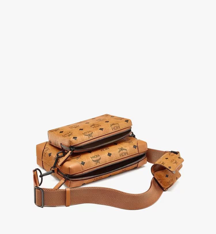 MCM o1mt1gz0125 Size: OS / Crossbody Bag in Brown/Black Size ONE SIZE - 4 Thumbnail