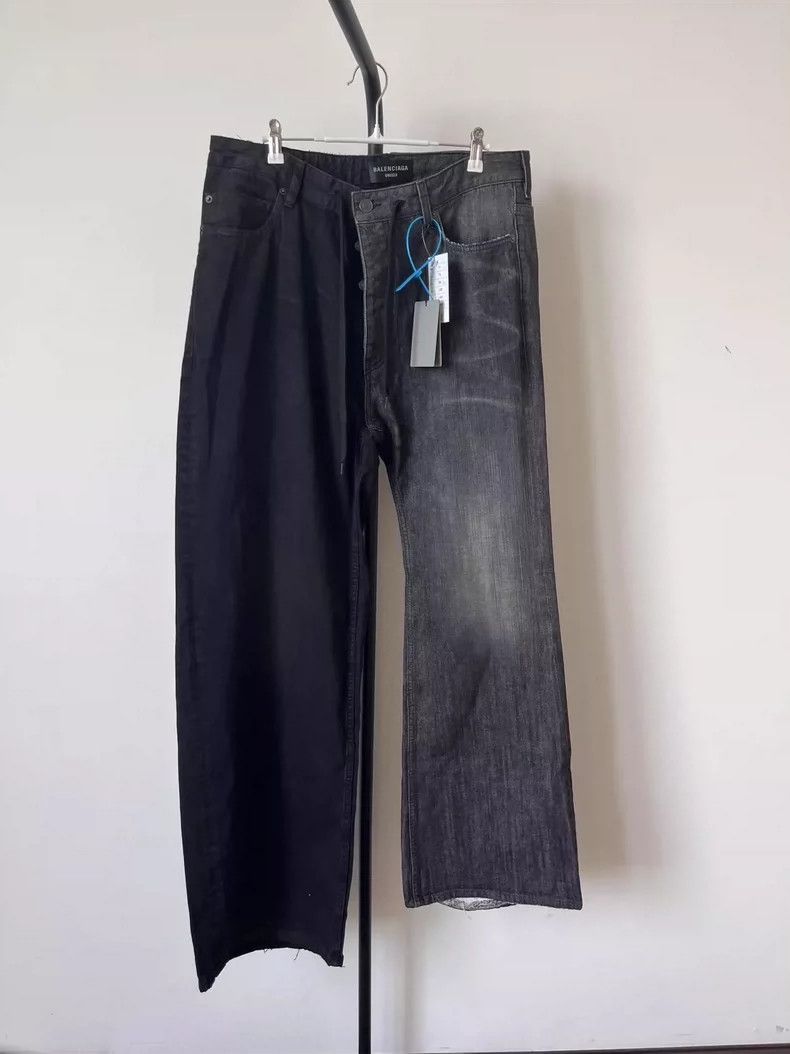 Balenciaga Balenciaga size M Paneled button side pocket jeans Size US 27 - 1 Thumbnail