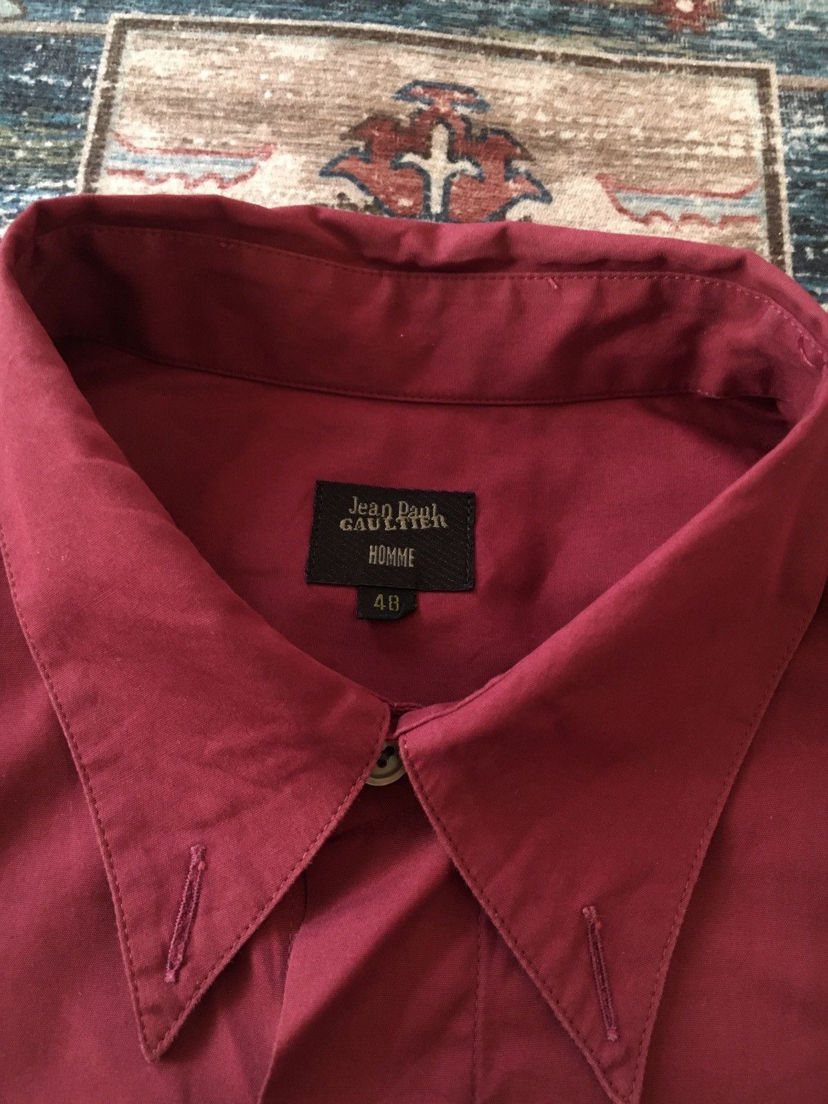 Jean Paul Gaultier Jean Paul Gaultier hidden button shirt Size US M / EU 48-50 / 2 - 2 Thumbnail