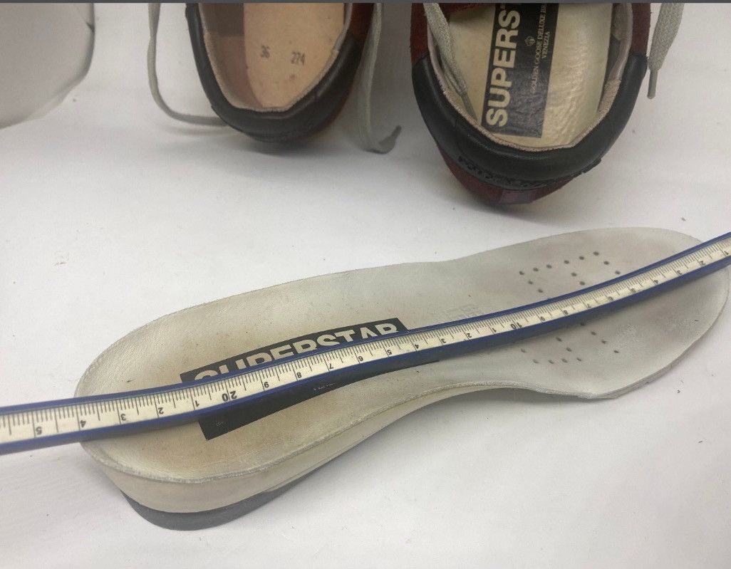 Golden Goose ggdb superstar red size 36 GOLDEN GOOSE Deluxe Brand Size US 6 / IT 36 - 9 Thumbnail