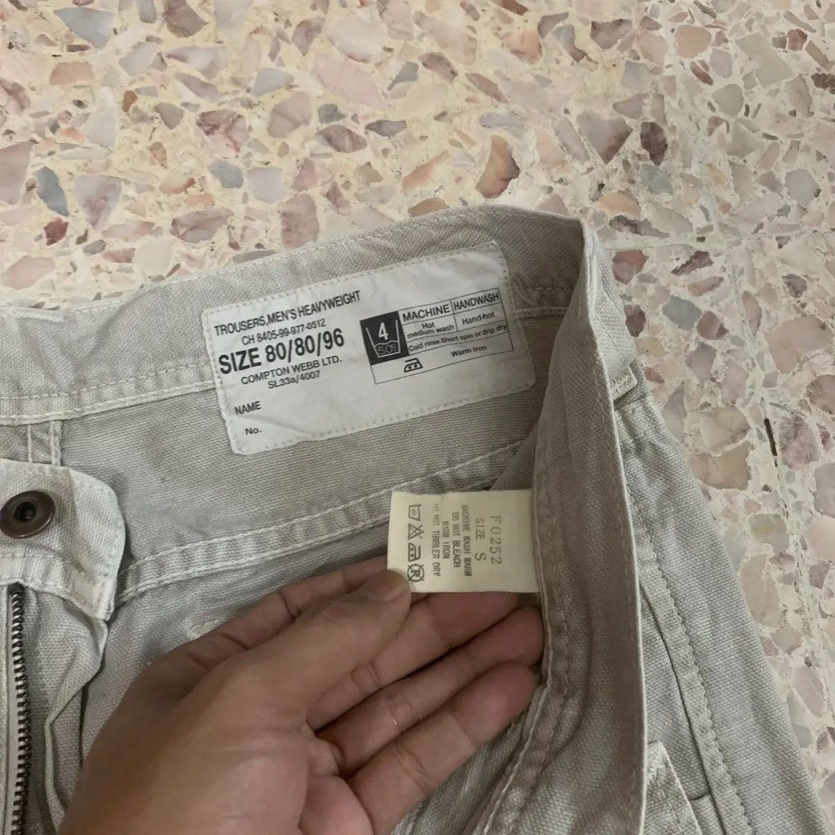 Japanese Brand 💥STEALS💥Japanese Rugged Trousers Duck Canvas Utility Pants Size US 30 / EU 46 - 9 Thumbnail