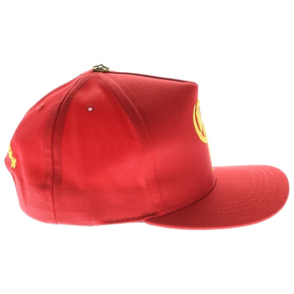 Chrome Hearts CH Baseball Trucker Cap Red Yellow