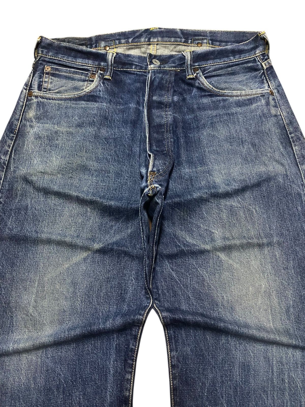 Evisu Vintage Evisu Yamane Selvedge Buckle Back Baggy Jeans Size US 34 / EU 50 - 4 Thumbnail