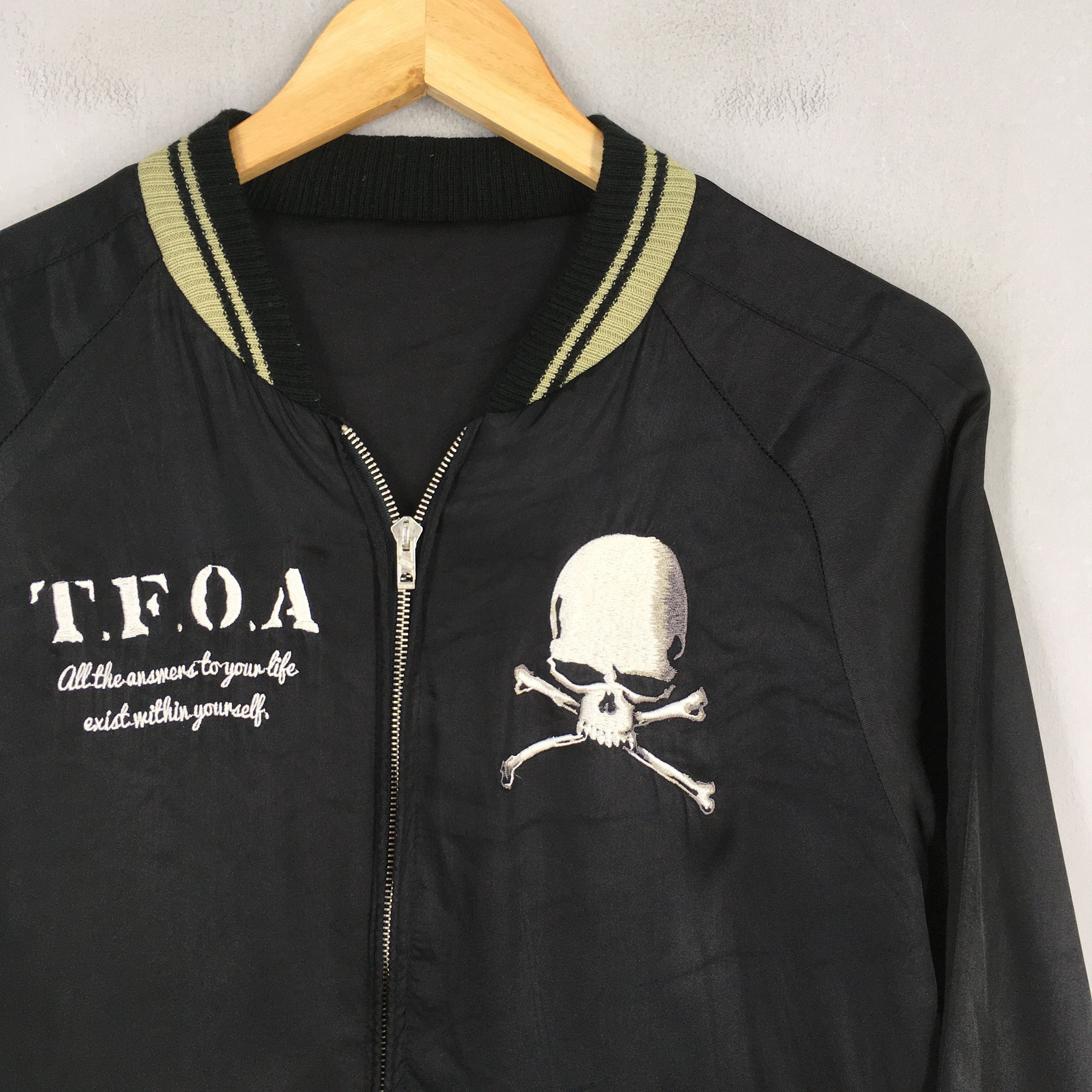Hiroshi Fujiwara Hiroshi Takahashi Japanese Manga Artist Sukajan Jacket M Size US M / EU 48-50 / 2 - 4 Thumbnail