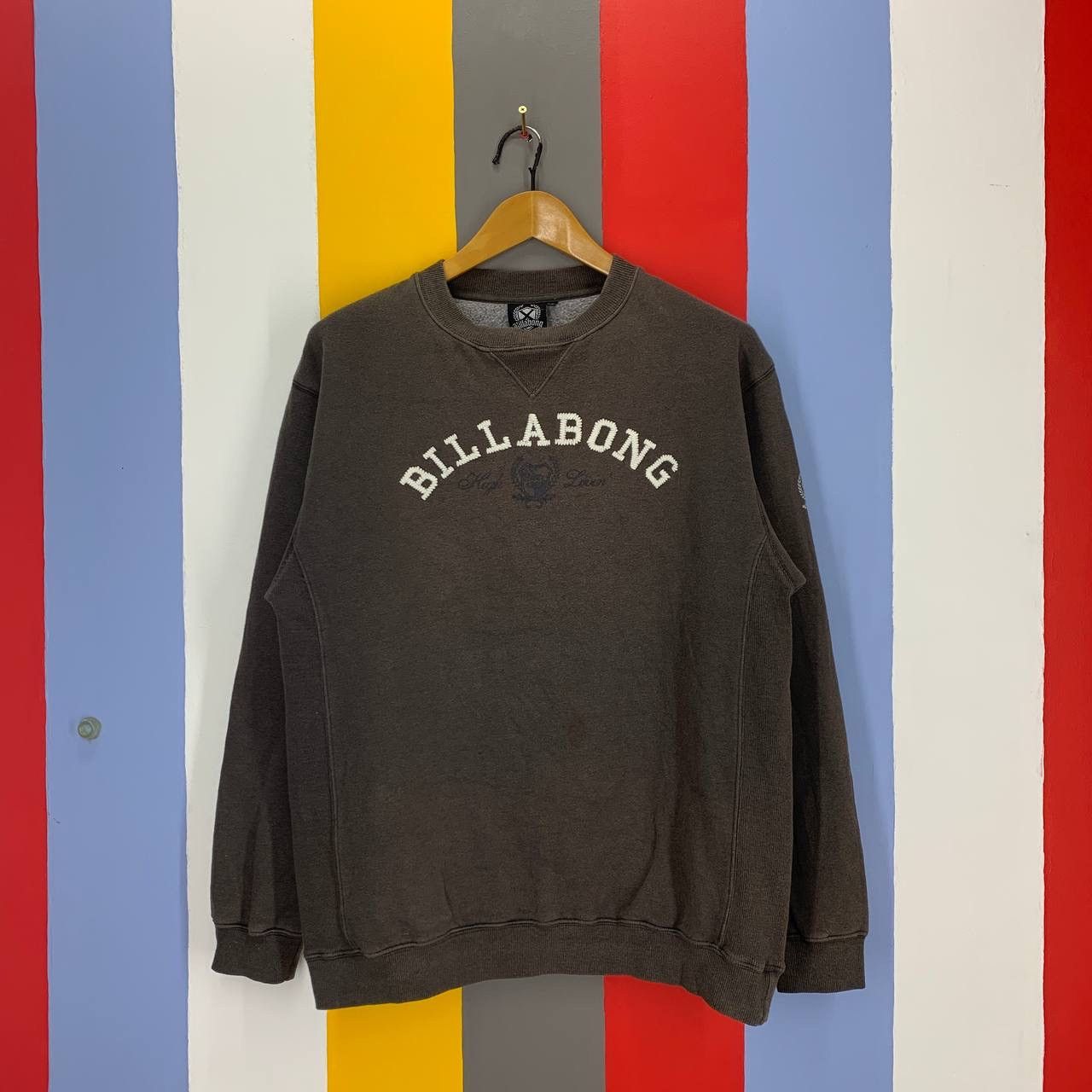 Billabong BILLABONG Crew Neck Sweatshirt #2404-13x Size US L / EU 52-54 / 3 - 1 Thumbnail