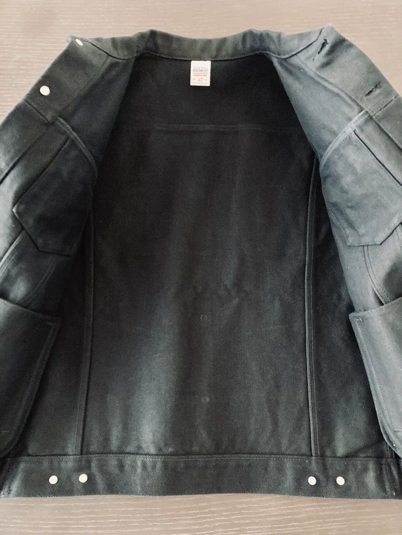 Iron Heart Iron heart Heavyweight 21oz vulcanized black dye classic bl Size US XS / EU 42 / 0 - 6 Thumbnail