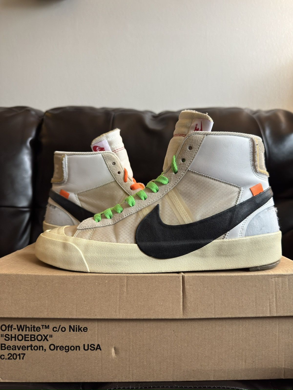 Nike Blazer Mid X OffWhite "The Ten"