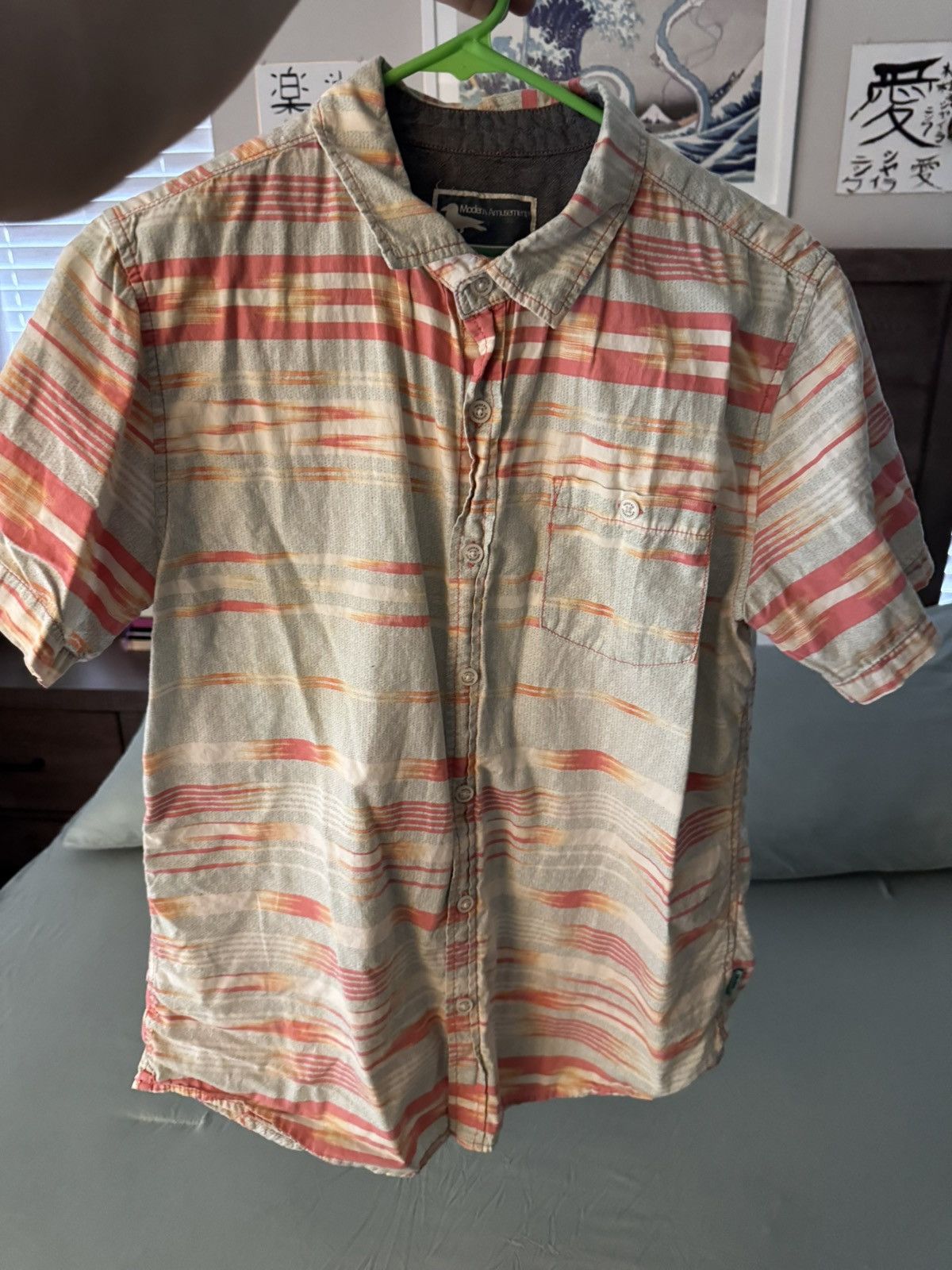 Modern Amusement Native pattern inspired western button up Size US M / EU 48-50 / 2 - 3 Thumbnail