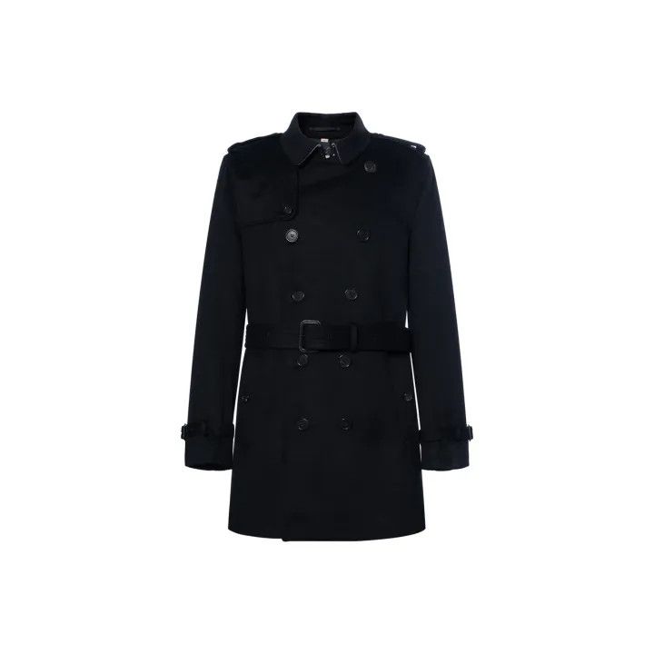 Burberry Burberry Classic Black Long Trench Coat for Men Size US M / EU 48-50 / 2 - 1 Thumbnail