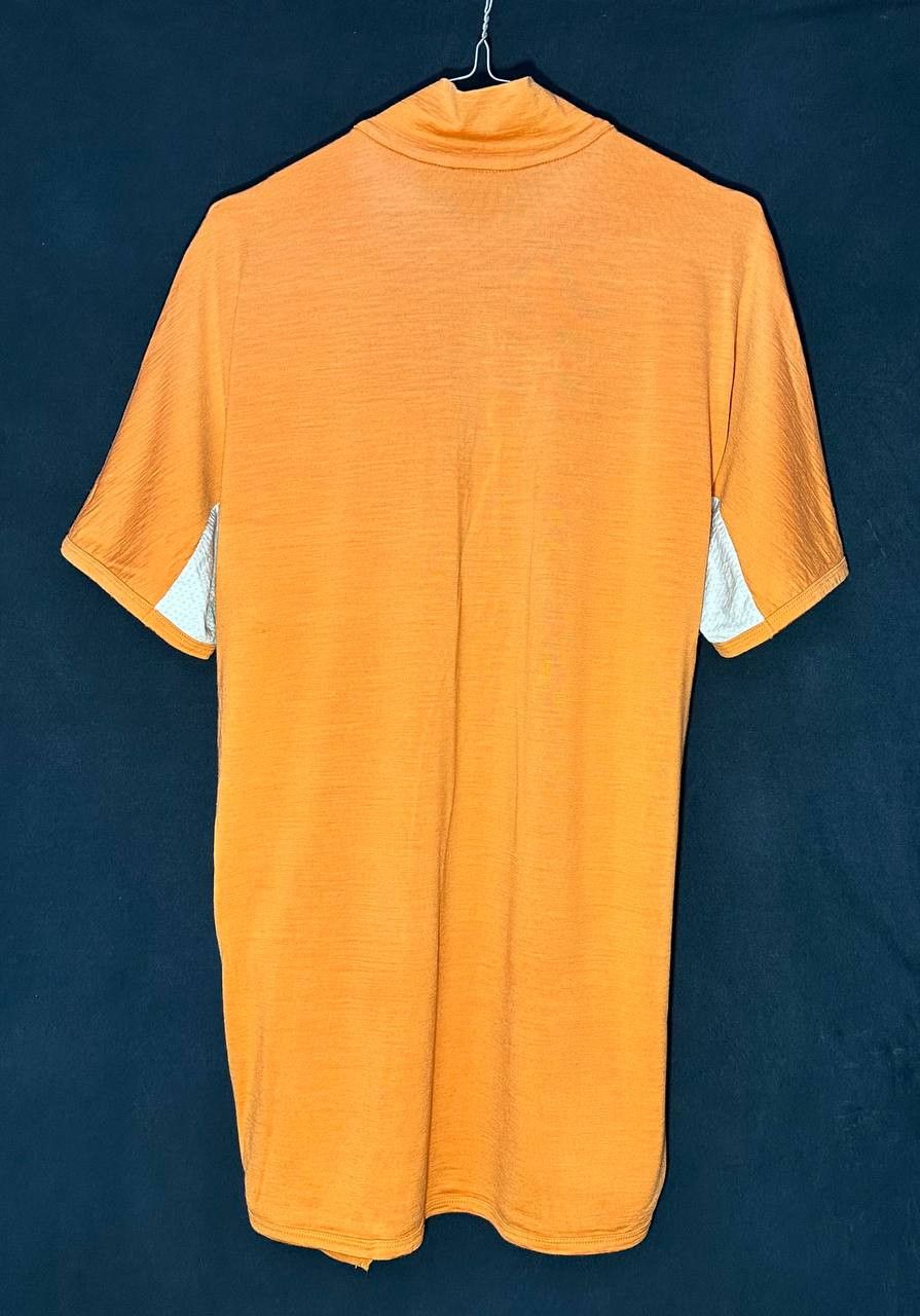 Icebreaker Icebreaker t Shirt Merino Wool 1/4 Zip short sleeve orange Size US L / EU 52-54 / 3 - 11 Thumbnail