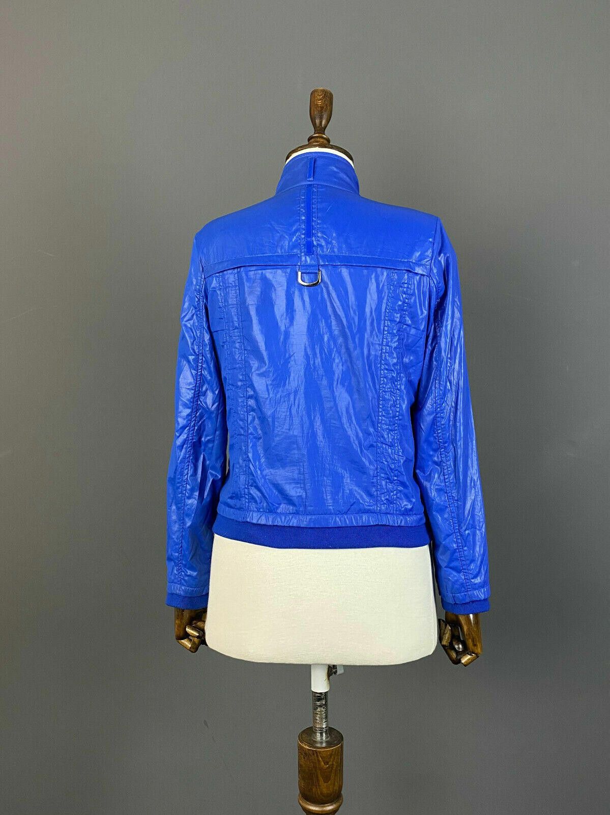 Designer Ladies Max Mara Italy Blue Full Zip Jacket Size 4 Size S / US 4 / IT 40 - 6 Thumbnail