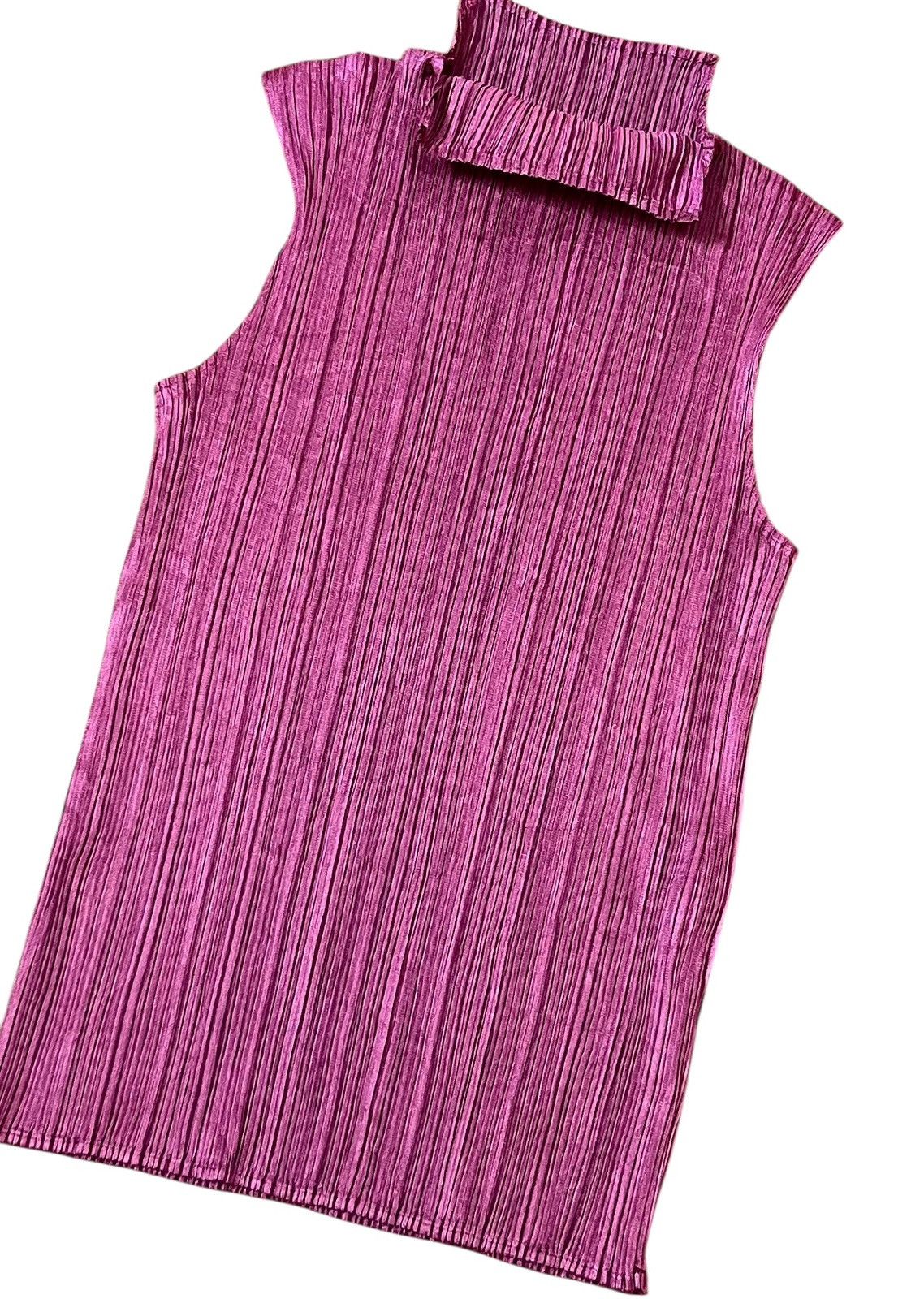 Homme Plisse Issey Miyake *FINAL DROP* Issey miyake pleats please avant garde tank Size S / US 4 / IT 40 - 3 Thumbnail