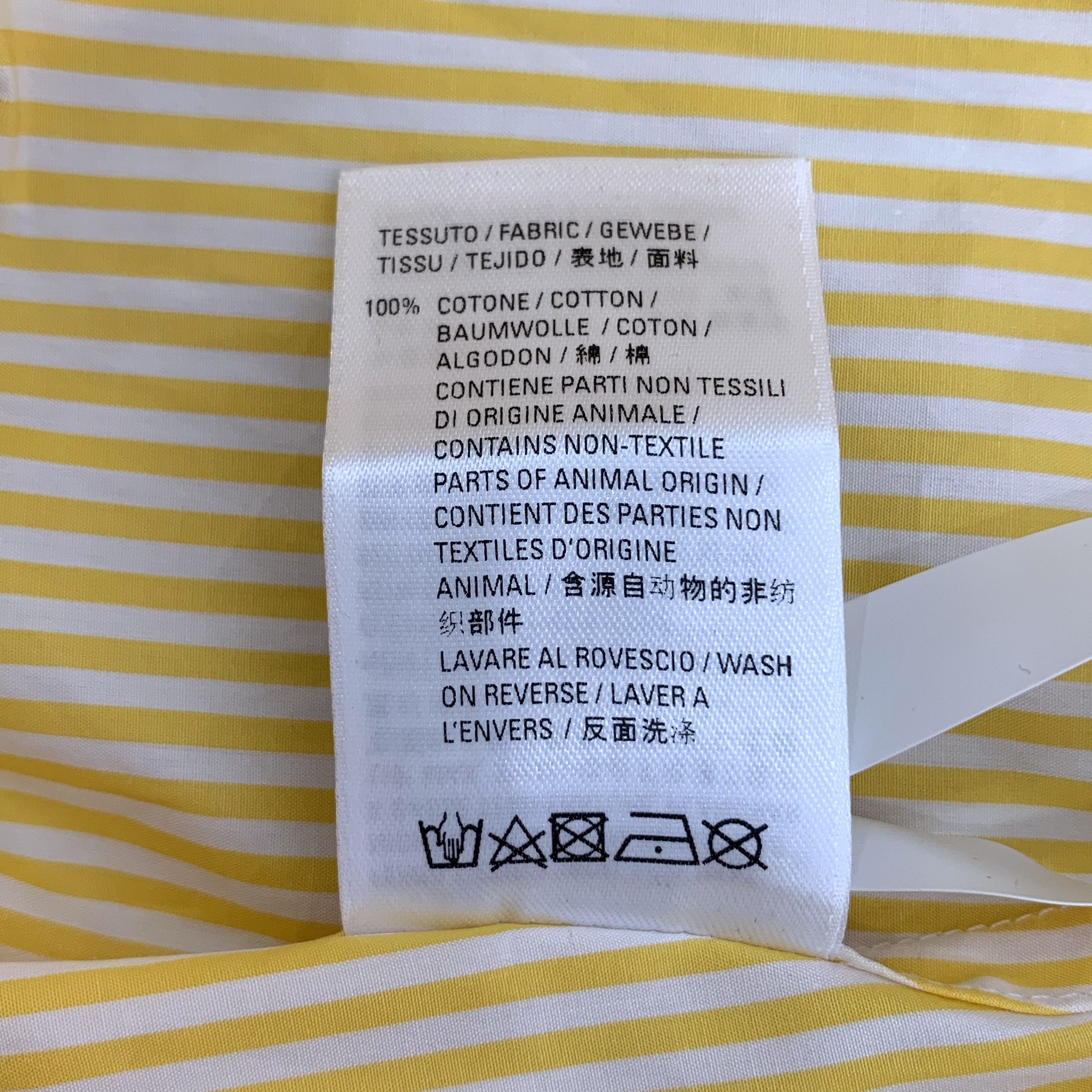 Balenciaga Balenciaga Letter Printed striped shirt Size XXS / US 00 / IT 34 - 8 Thumbnail