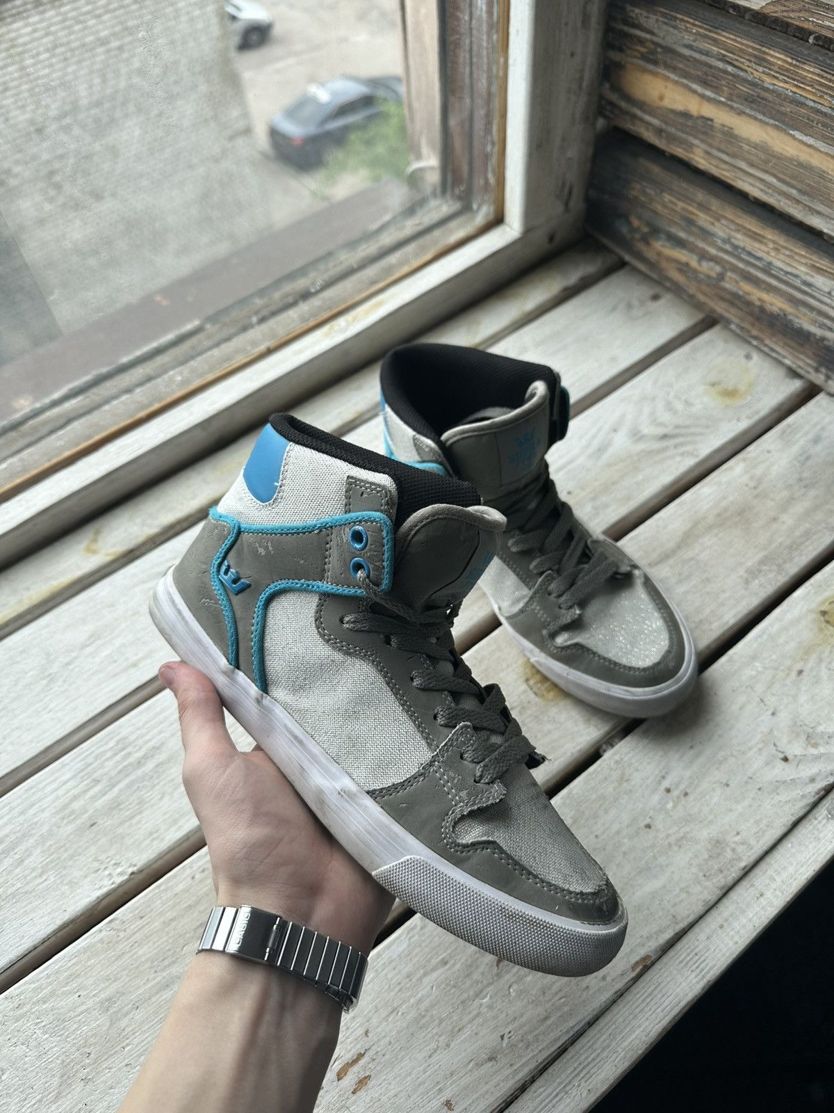 Supra × Vintage 🚨Supra Skytop High Top Skate Sneaker Shoes Mens Size US 7 / EU 40 - 1 Thumbnail