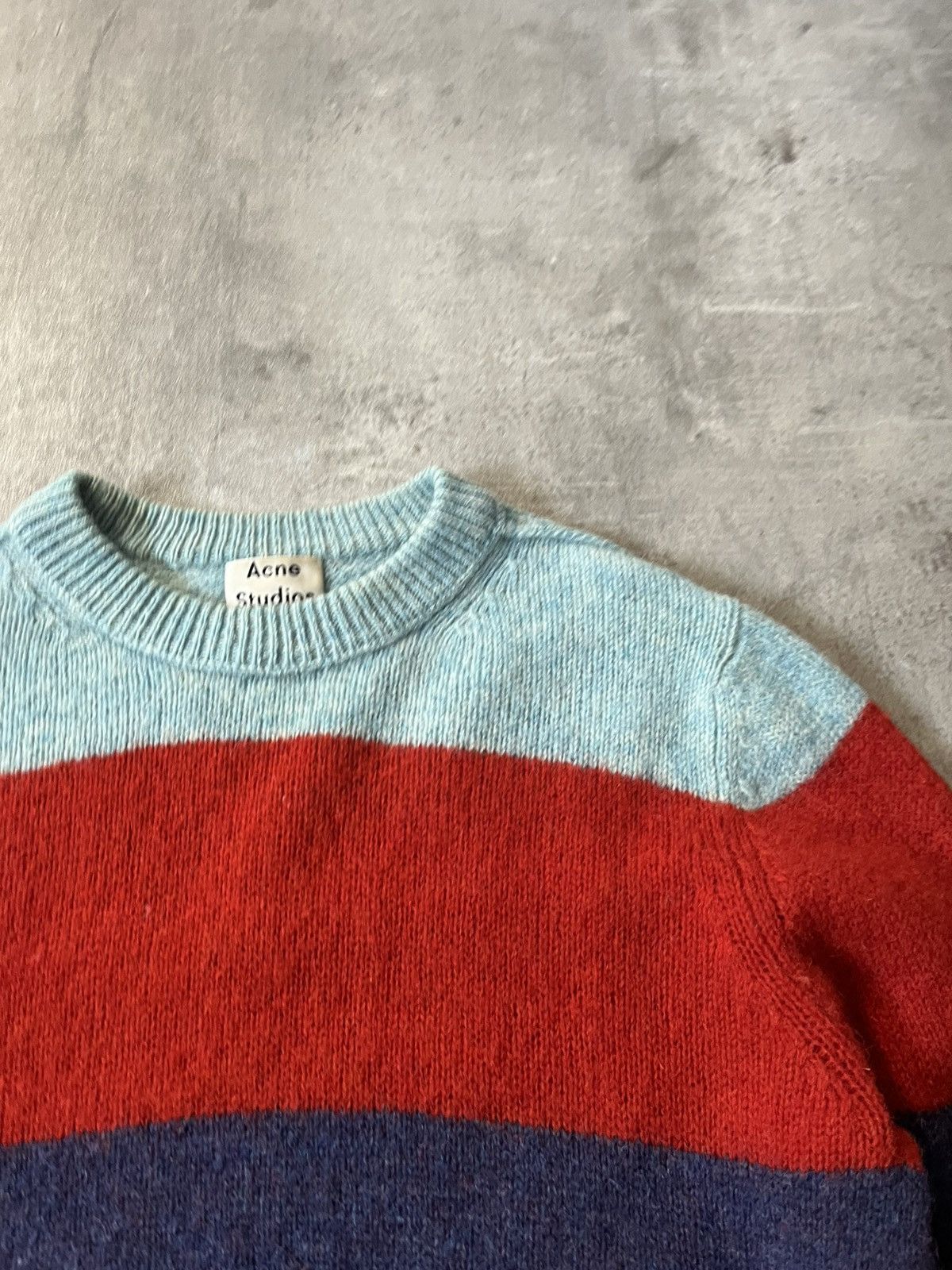Acne Studios Acne Studios Kai B striped wool multicolor sweater Size US L / EU 52-54 / 3 - 4 Thumbnail