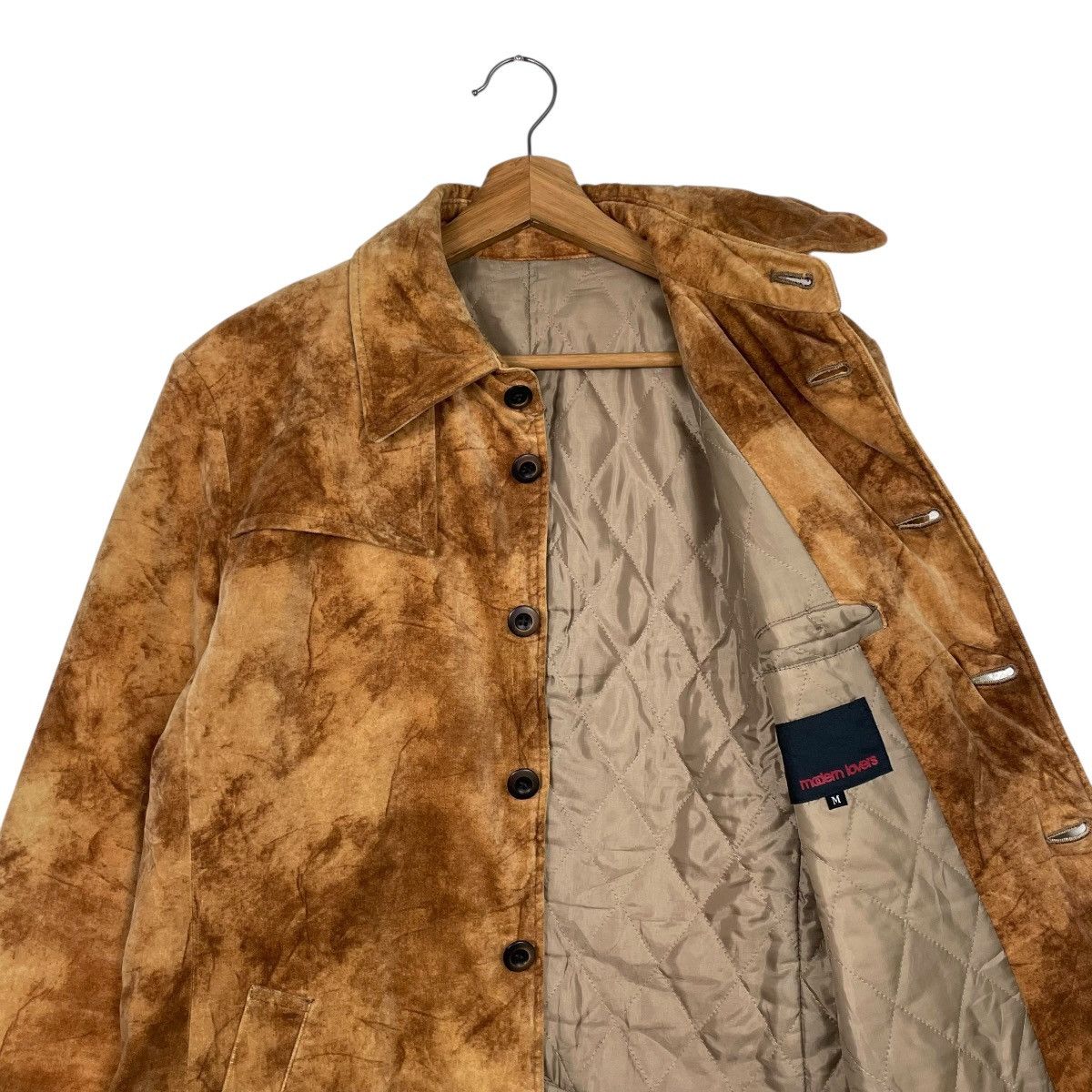 Japanese Brand Modern Lovers Brown Abstract Jacket Size US M / EU 48-50 / 2 - 10 Thumbnail