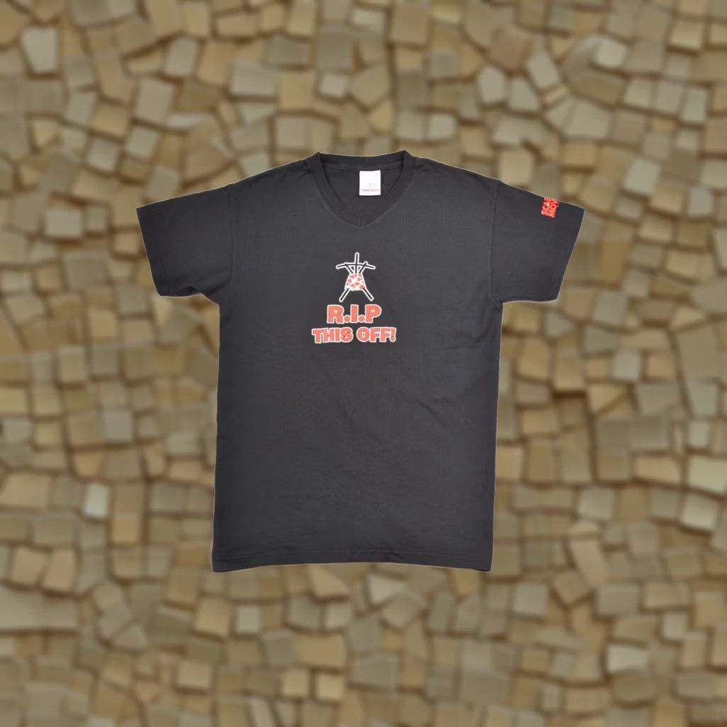Vintage VINTAGE Screen Stars Scary Movie R.I.P This Off T-Shirt Black Size L Mens Size US L / EU 52-54 / 3 - 1 Thumbnail