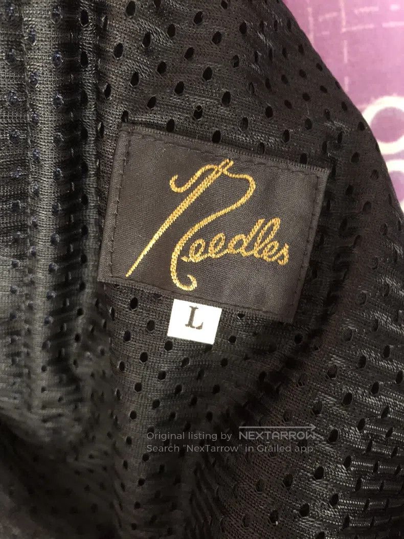 Needles Needles size L Black and Purple Butterfly Pants Size US 36 / EU 52 - 6 Thumbnail