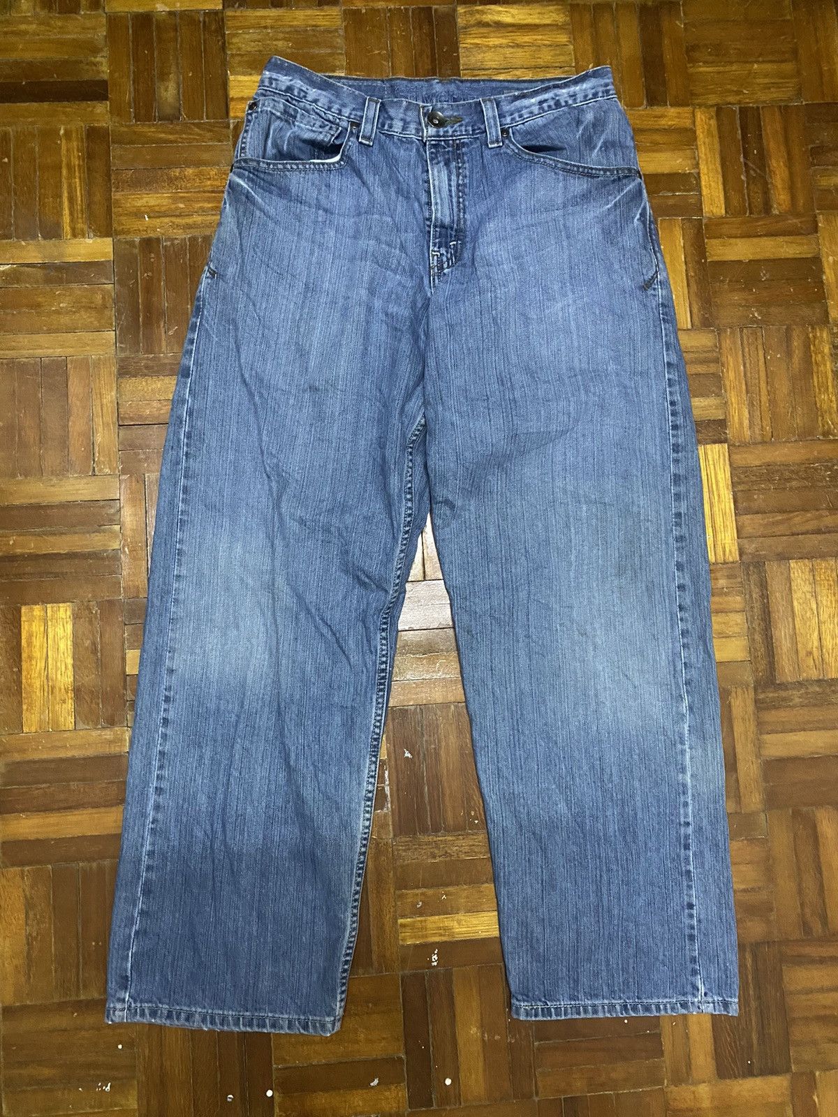 Japanese Brand Baggy Jean Silver Tad Size US 31 - 1 Thumbnail