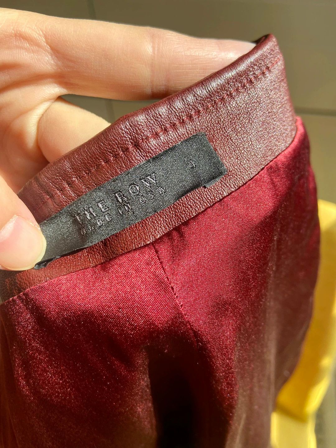 Other Premium Lambskin Pants Size 4 95% New Silk Lining Size 27" / US 4 / IT 40 - 6 Thumbnail