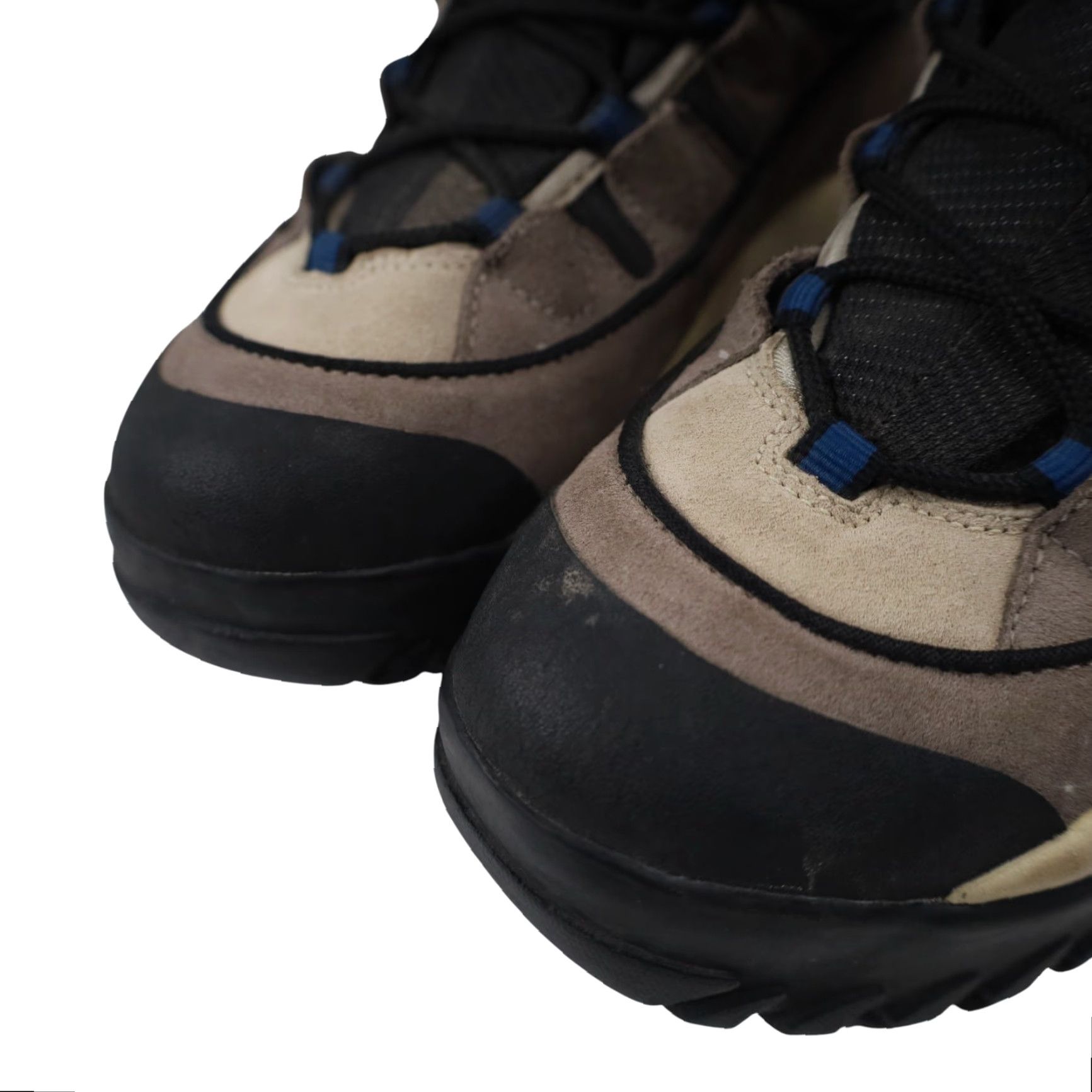 Salomon VINTAGE Salmon Goretex Contra Grip Boots Women 6 Tan Hiking Faux Leather 8/10 Salomon Size US 6 / IT 36 - 4 Thumbnail