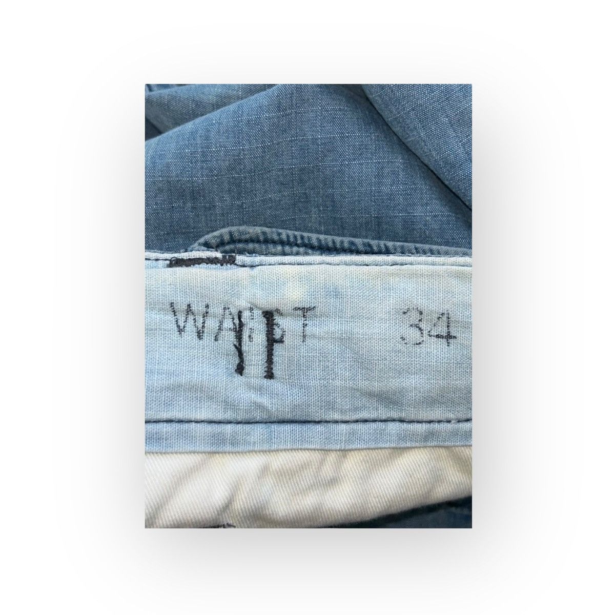 Polo Ralph Lauren Ralph Lauren Indigo Mercantile Ripstop Cargo Short Size US 33 - 12 Thumbnail