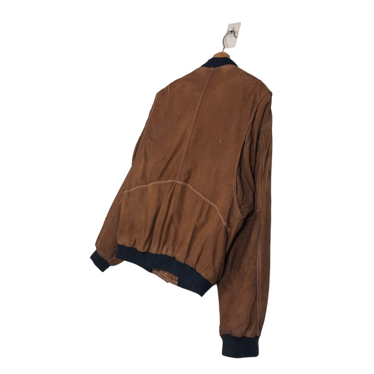 Japanese Brand 📌VINTAGE BIKER LEATHER JACKET HARRISON ISSEY MIYAKE Size US M / EU 48-50 / 2 - 4 Thumbnail